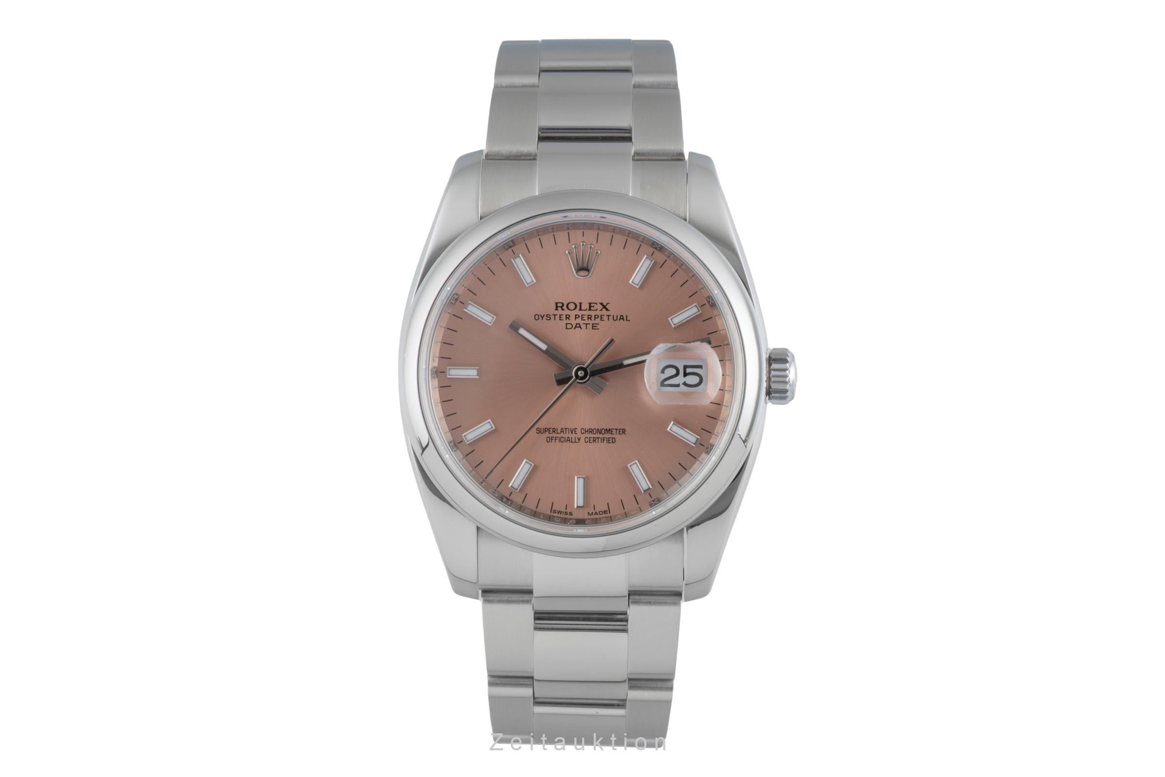 Rolex Date steel automatic men's watch 115200  [2505450]
