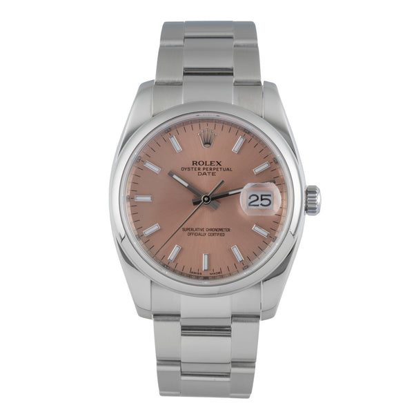 Rolex Date steel automatic men's watch 115200  [2505450]