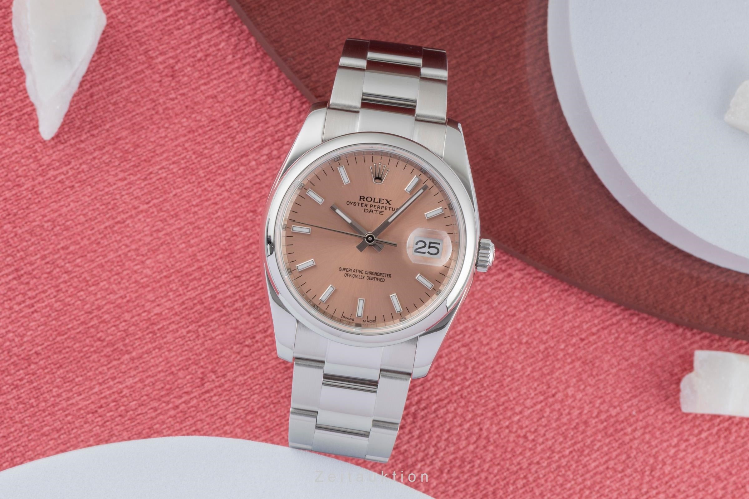 Rolex Date steel automatic men's watch 115200  [2505450]
