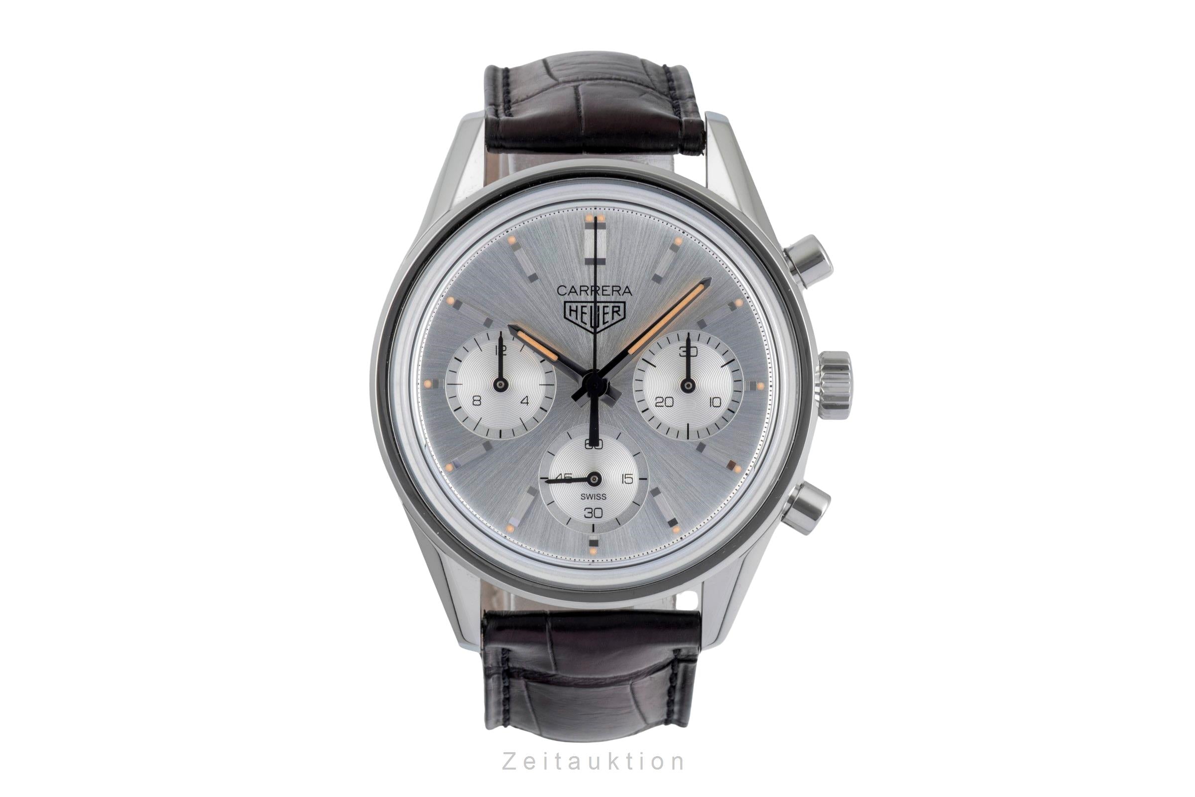 Tag Heuer Carrera chronographe acier automatique montre pour hommes CBK221B Limited  [2505451]