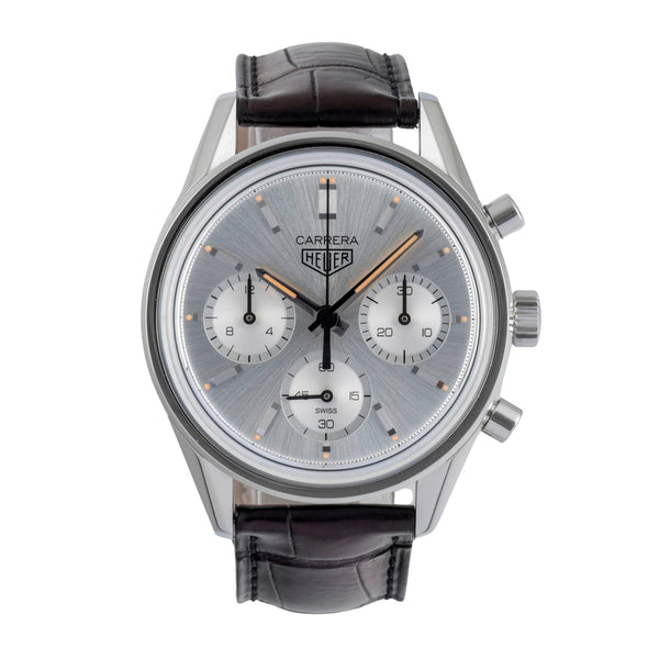 Tag Heuer Carrera chronographe acier automatique montre pour hommes CBK221B Limited  [2505451]