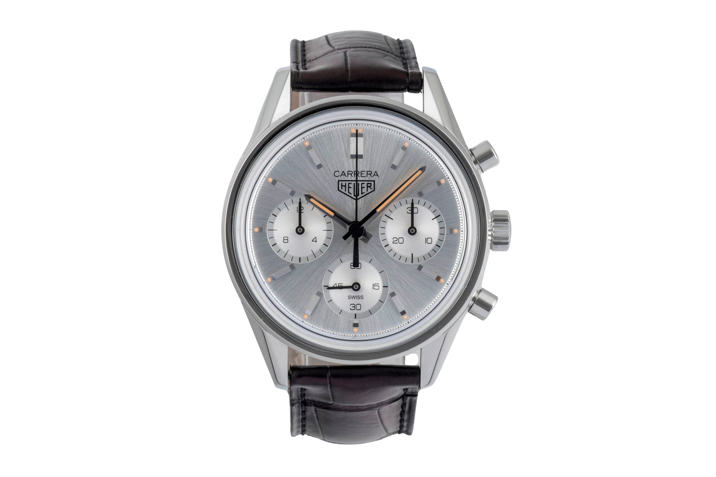 Tag Heuer Carrera chronographe acier automatique montre pour hommes CBK221B Limited  [2505451]