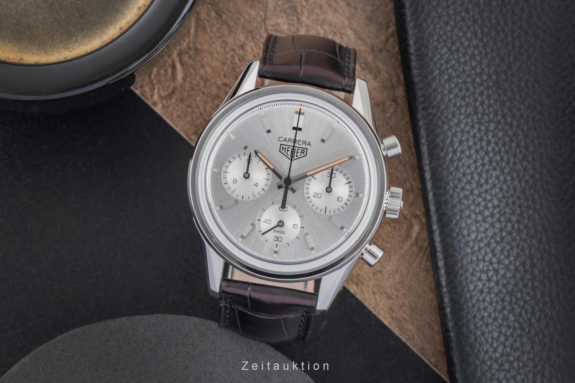 Tag Heuer Carrera chronographe acier automatique montre pour hommes CBK221B Limited  [2505451]