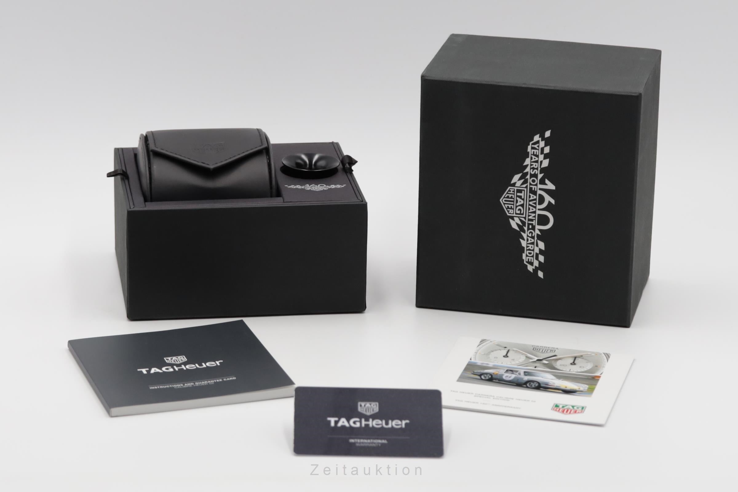 Tag Heuer Carrera chronographe acier automatique montre pour hommes CBK221B Limited  [2505451]