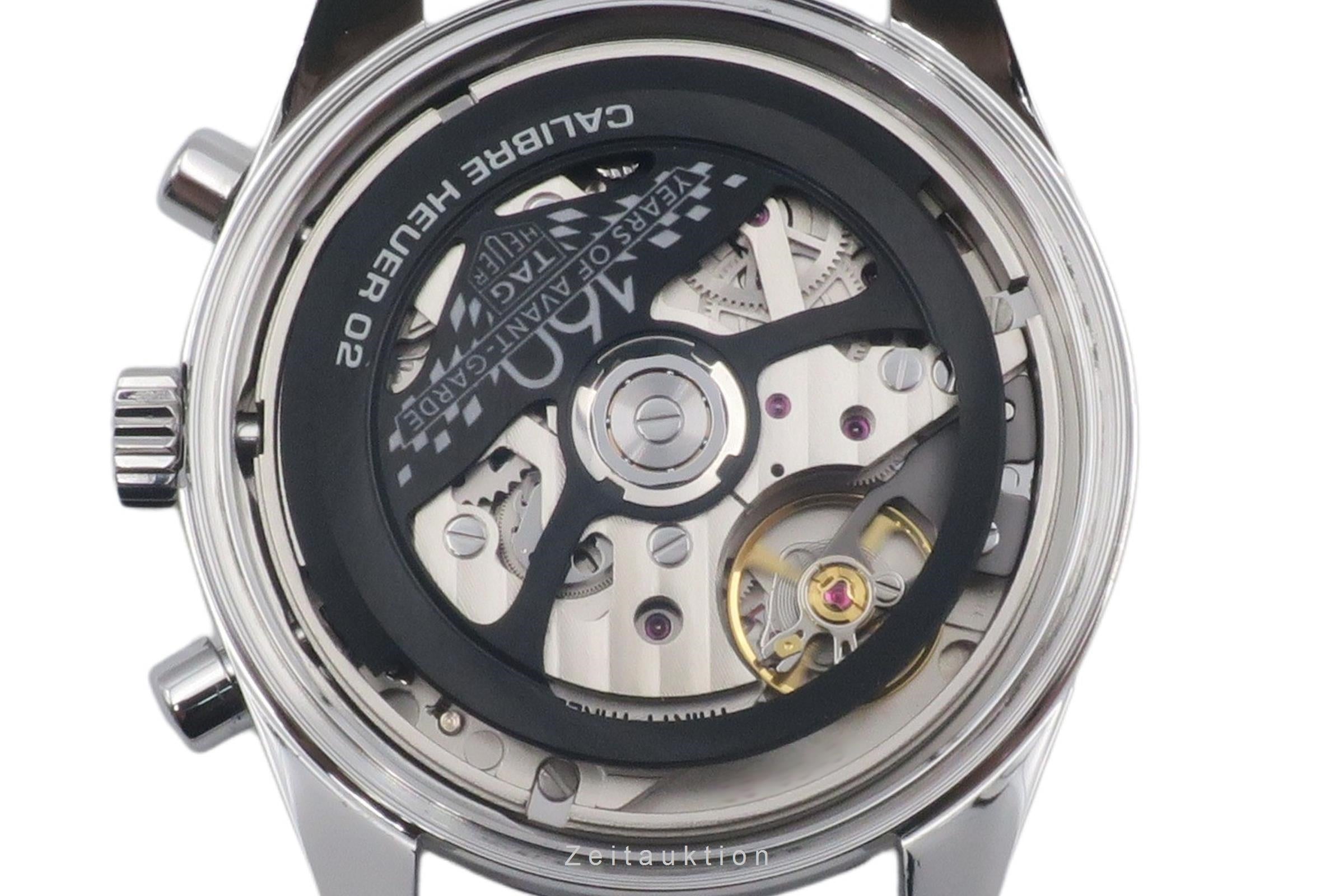 Tag Heuer Carrera chronographe acier automatique montre pour hommes CBK221B Limited  [2505451]