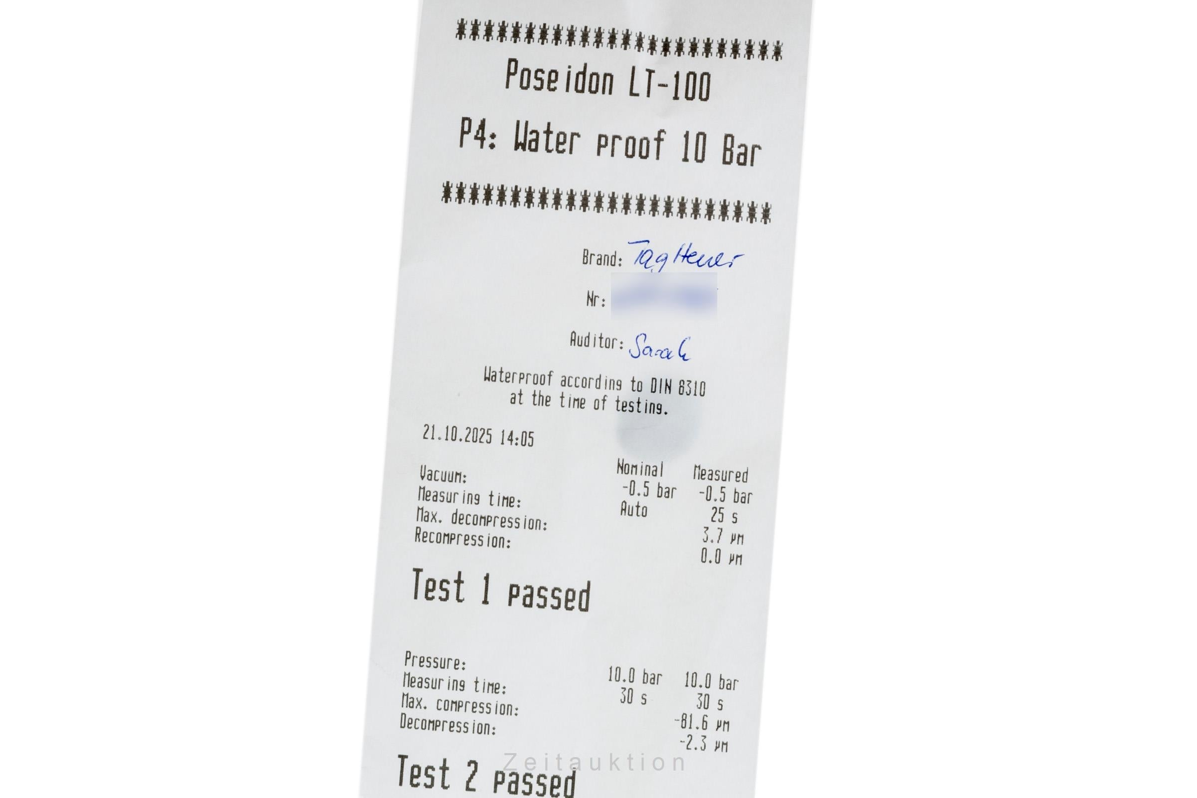 Tag Heuer Carrera chronographe acier automatique montre pour hommes CBK221B Limited  [2505451]