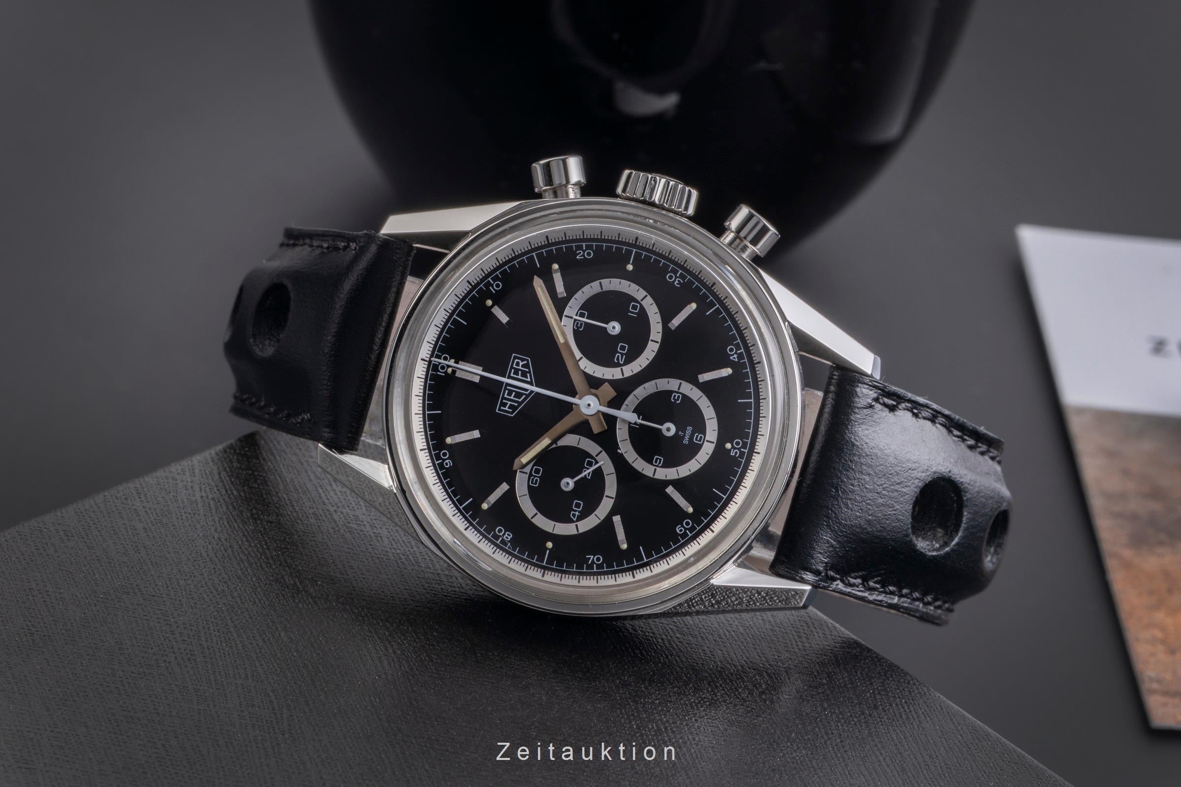 Tag Heuer Carrera cronógrafo acero cuerda manual reloj para caballeros CS3113.BC0726  [2505452]