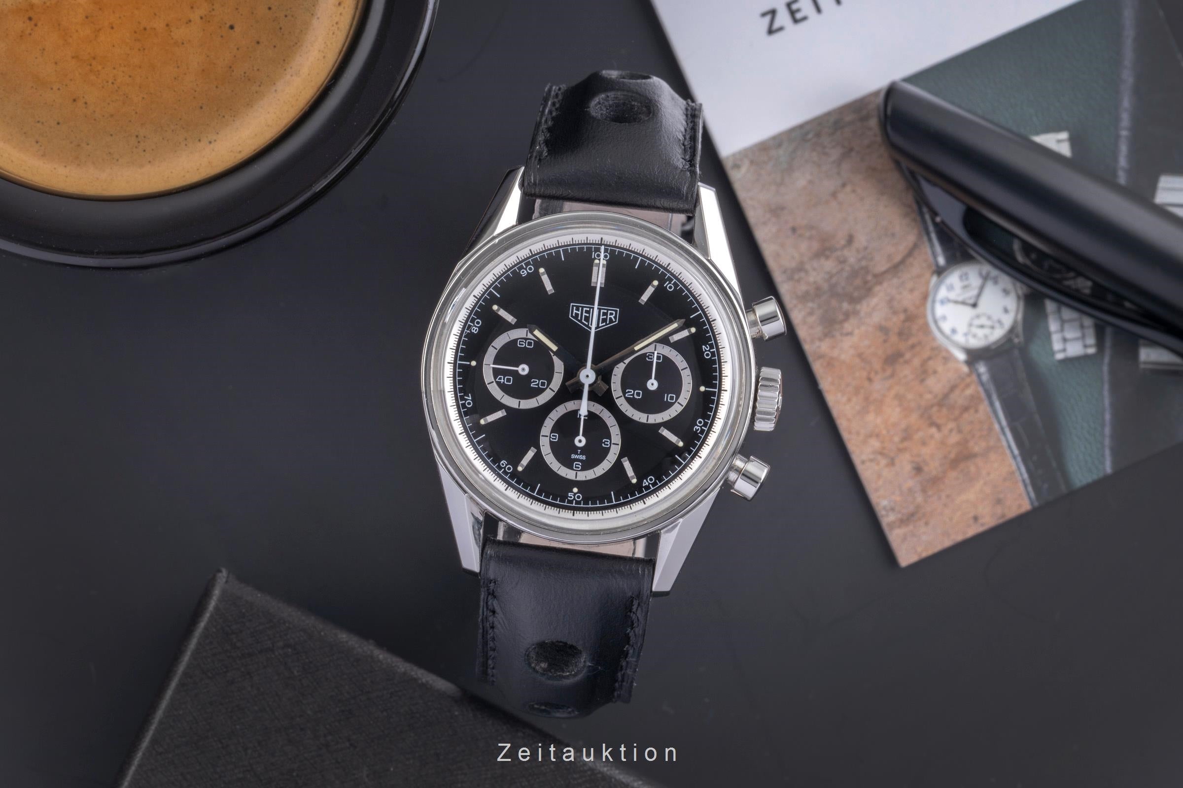 Tag Heuer Carrera cronógrafo acero cuerda manual reloj para caballeros CS3113.BC0726  [2505452]