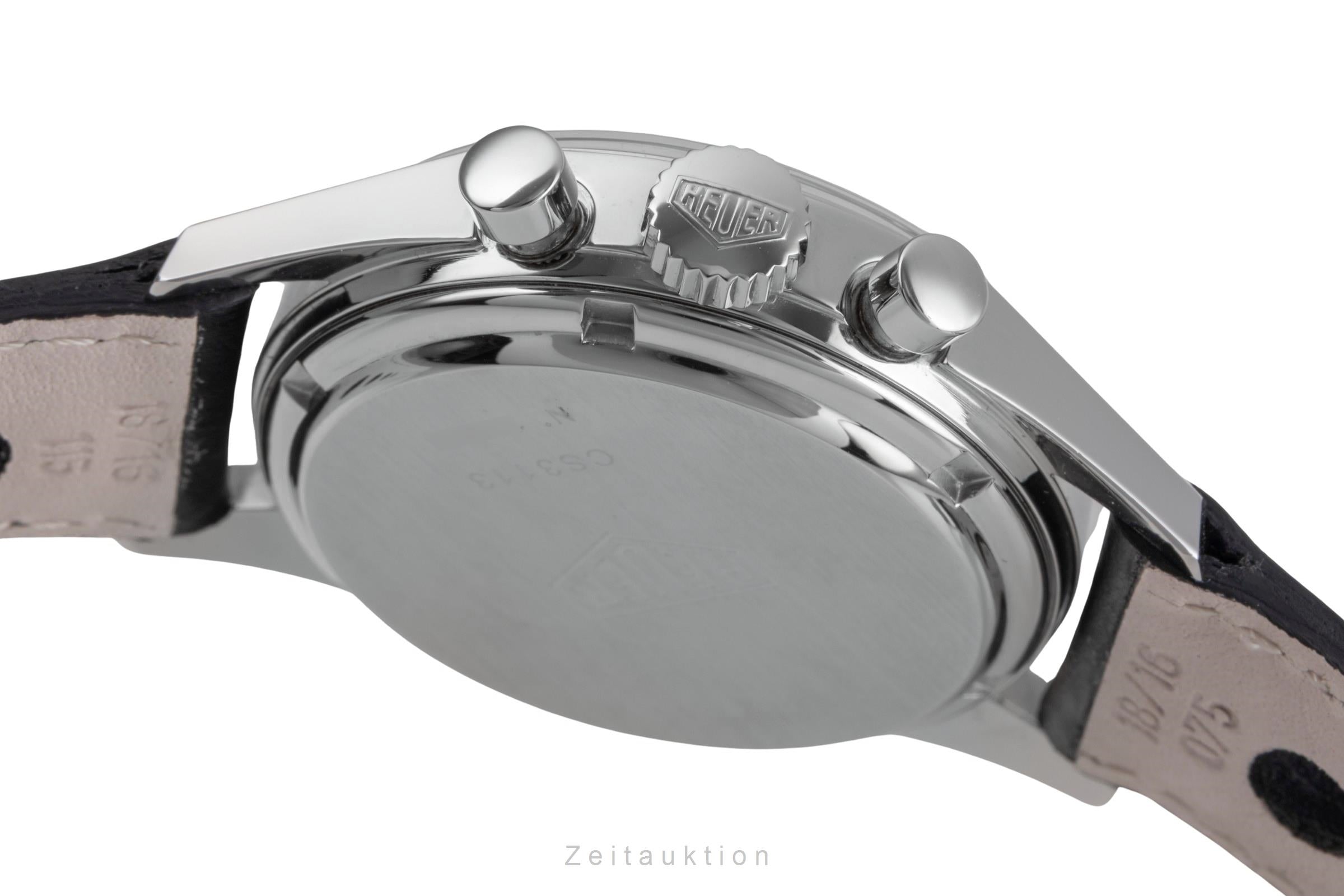 Tag Heuer Carrera cronógrafo acero cuerda manual reloj para caballeros CS3113.BC0726  [2505452]