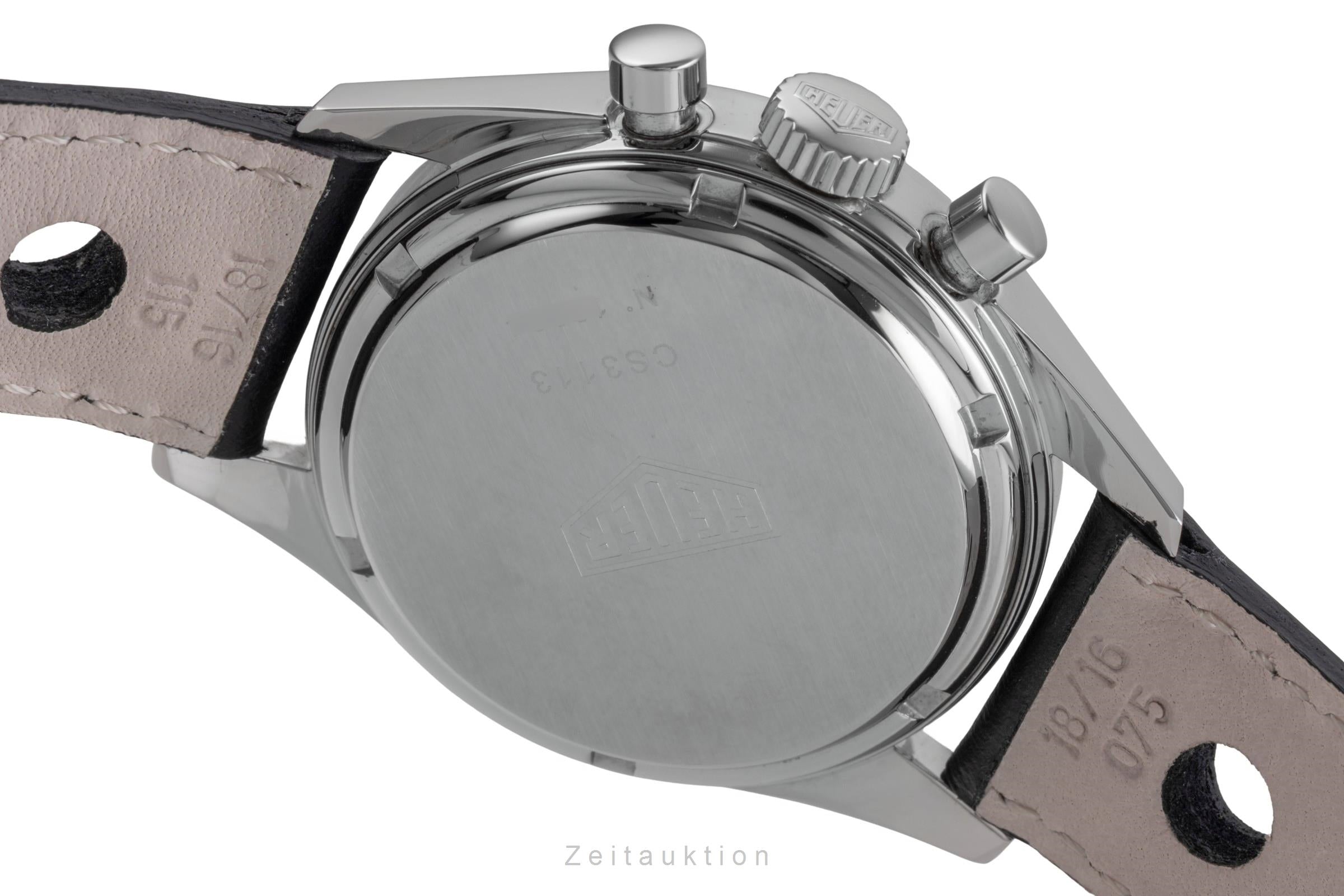 Tag Heuer Carrera cronógrafo acero cuerda manual reloj para caballeros CS3113.BC0726  [2505452]