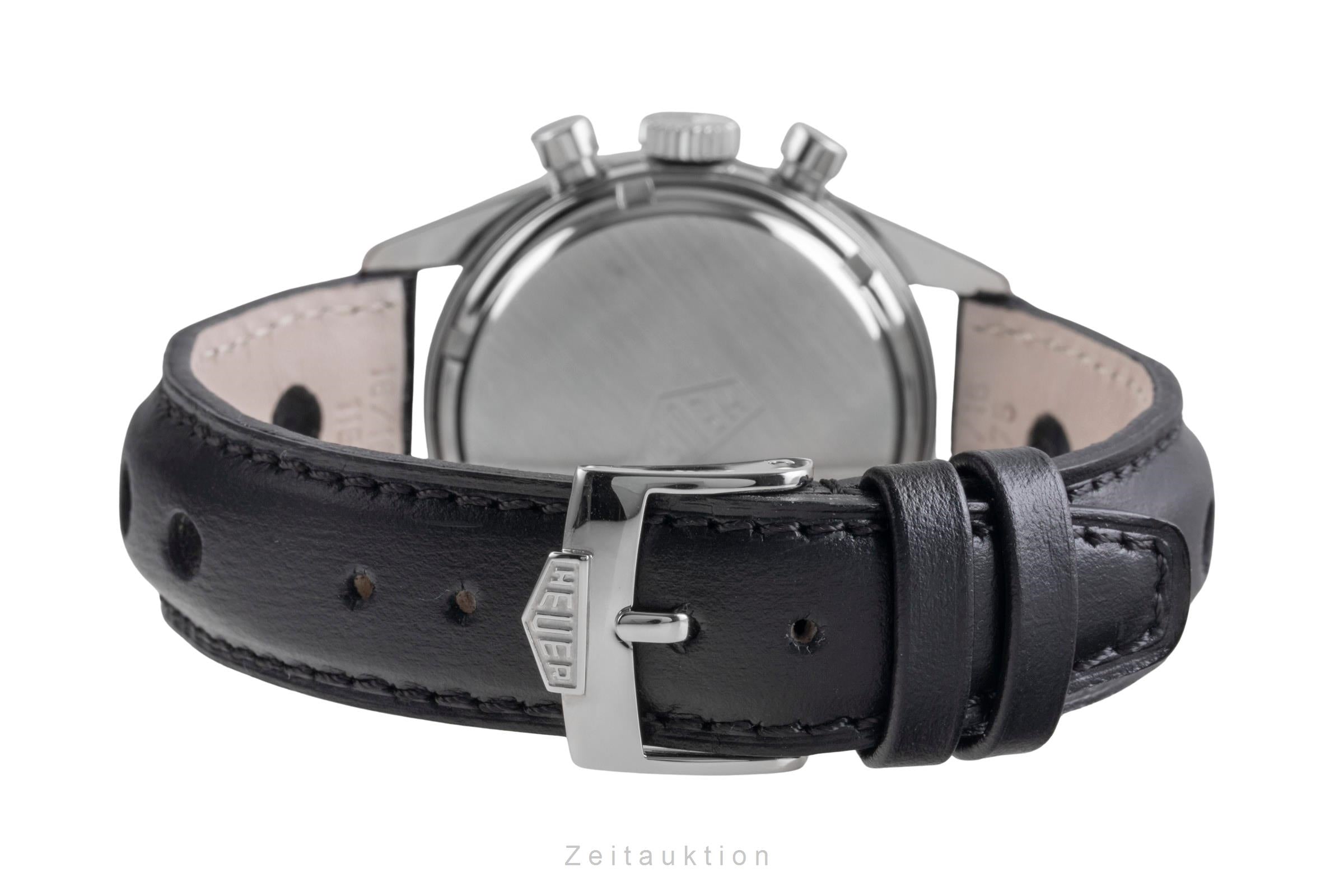 Tag Heuer Carrera cronógrafo acero cuerda manual reloj para caballeros CS3113.BC0726  [2505452]