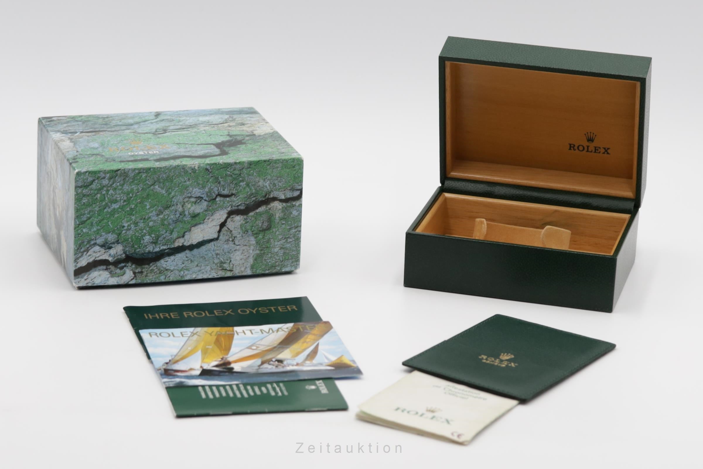 Rolex Yacht-Master 40 Oyster Stahl Platin Automatik Herren Ref. 16622 B&P 2003 [2505453]