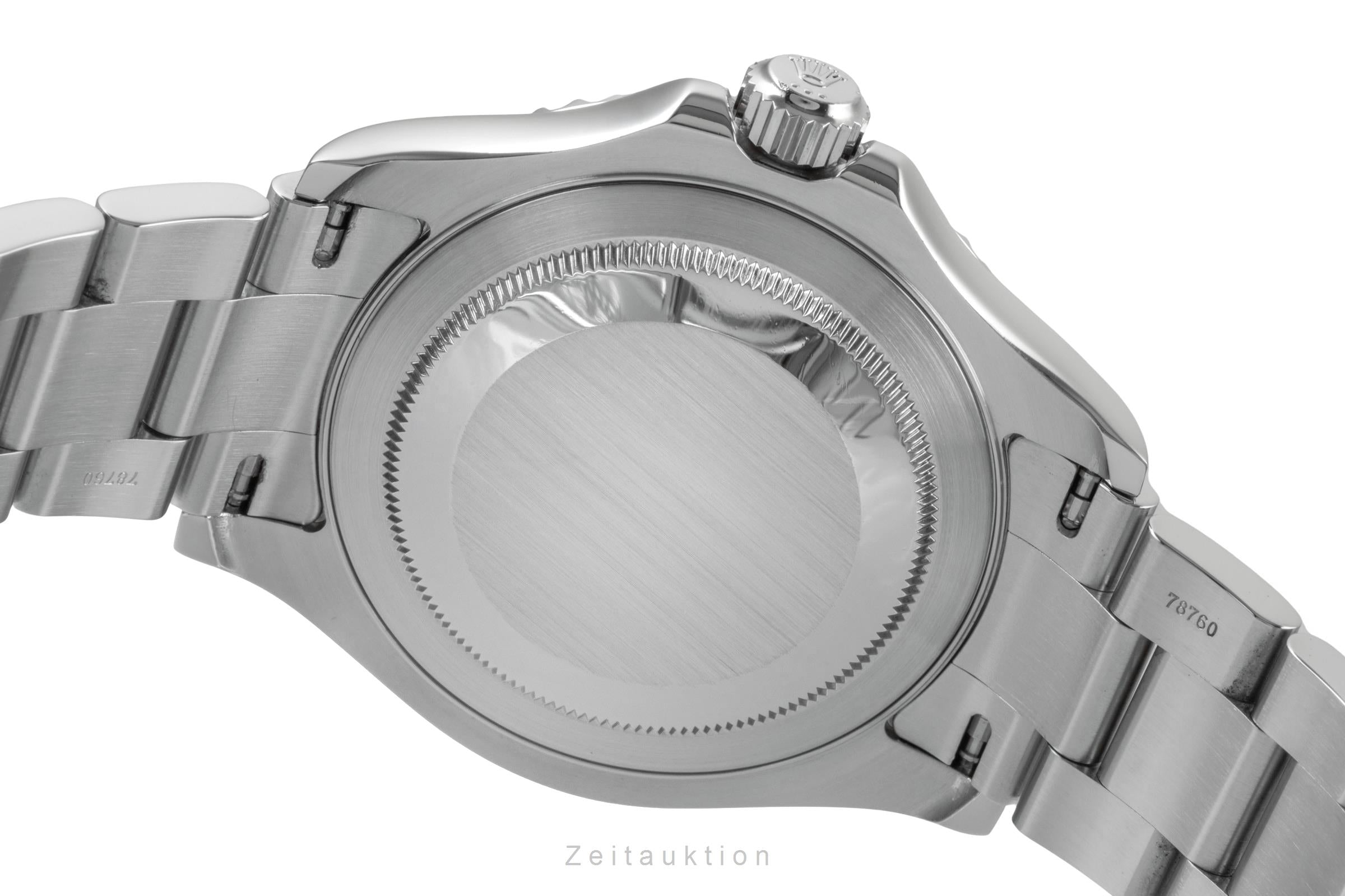 Rolex Yacht-Master 40 Oyster Stahl Platin Automatik Herren Ref. 16622 B&P 2003 [2505453]
