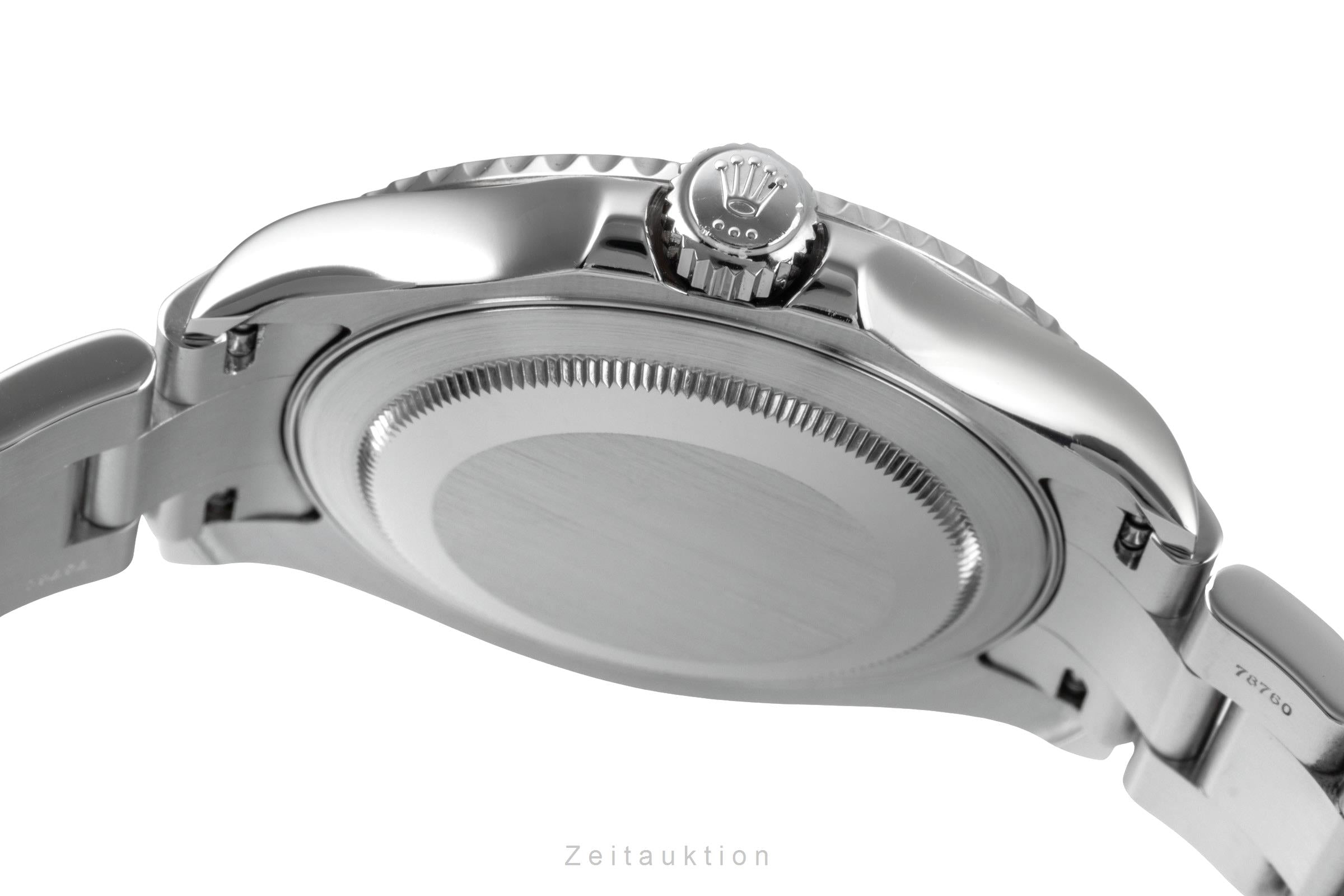 Rolex Yacht-Master 40 Oyster Stahl Platin Automatik Herren Ref. 16622 B&P 2003 [2505453]