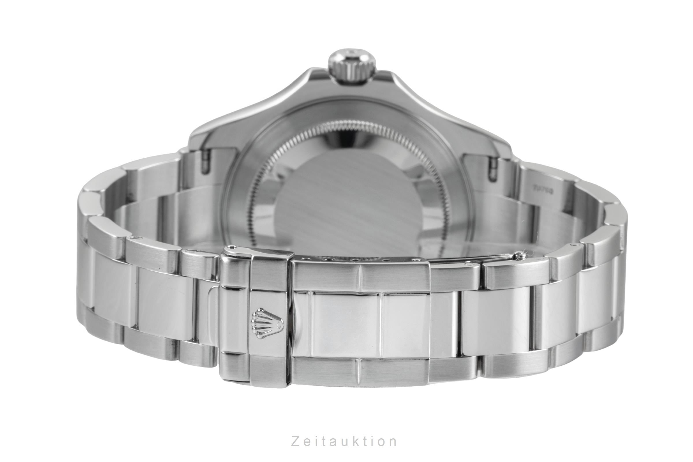 Rolex Yacht-Master 40 Oyster Stahl Platin Automatik Herren Ref. 16622 B&P 2003 [2505453]