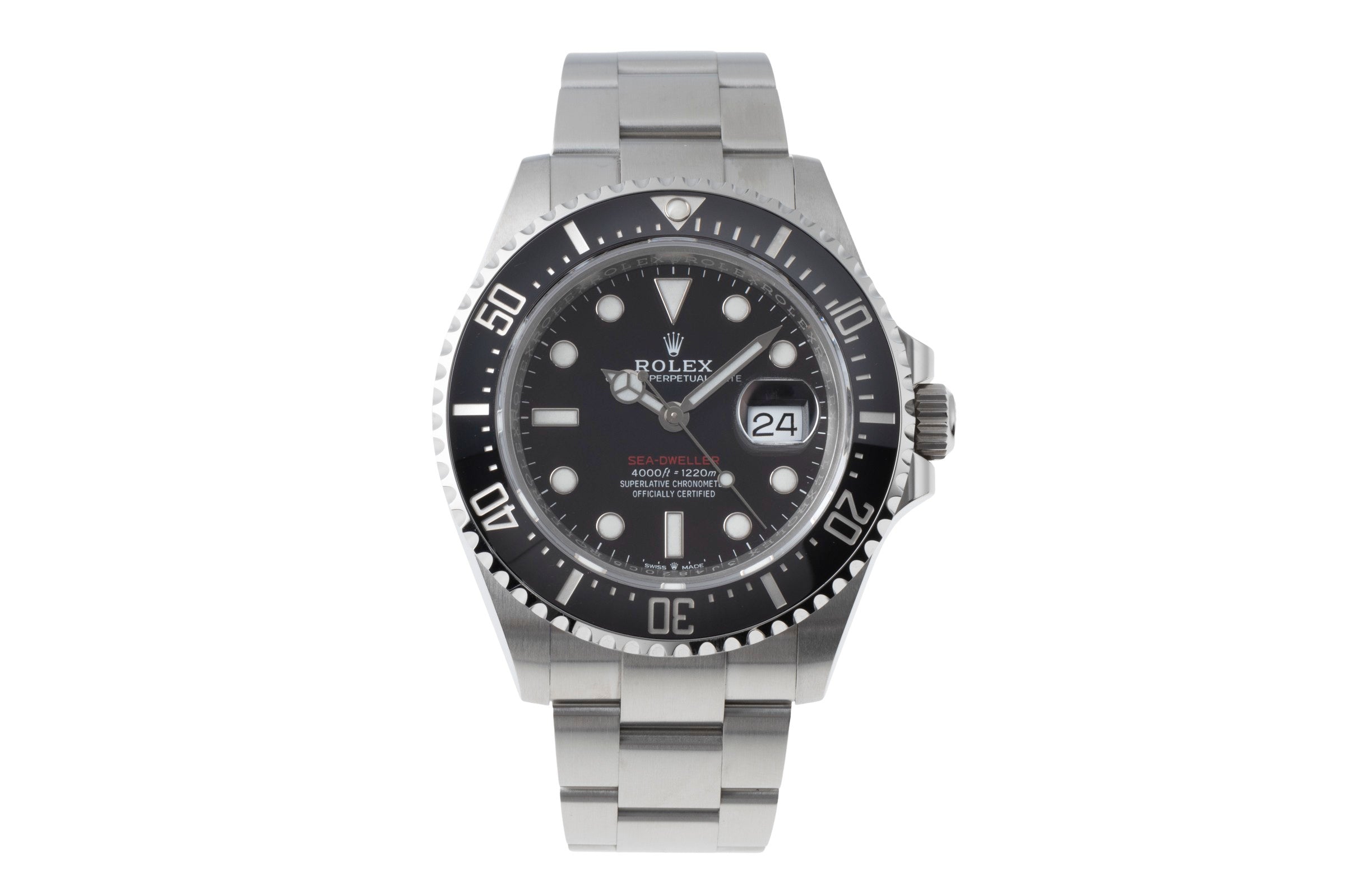 Rolex Sea-Dweller acier automatique montre pour hommes 126600  [2505454]