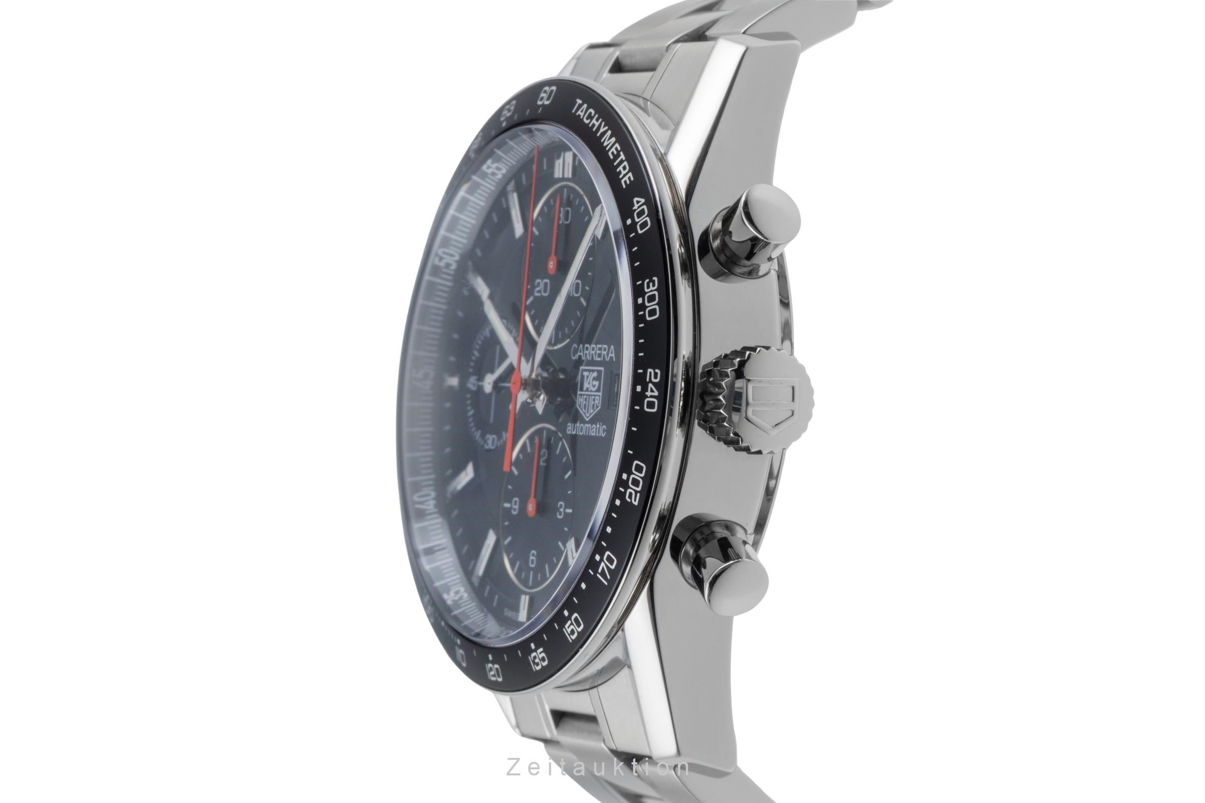 Tag Heuer Carrera chronograph steel automatic Kal. 16 Ref. CV2014