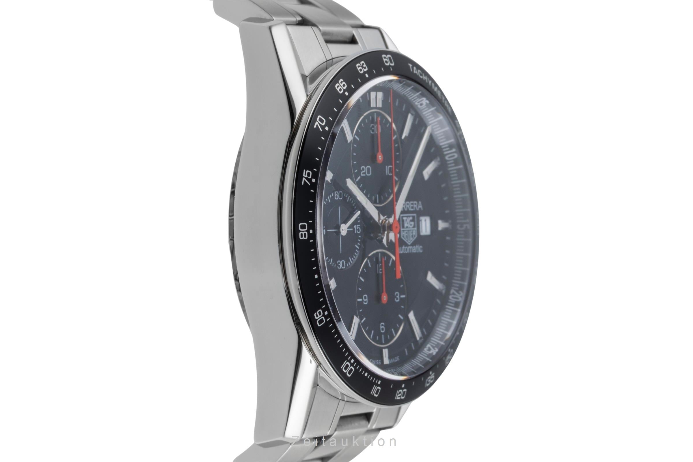 Tag Heuer Carrera chronograph steel automatic men's watch CV2014-2	 LP: 6500EUR  [2505455]