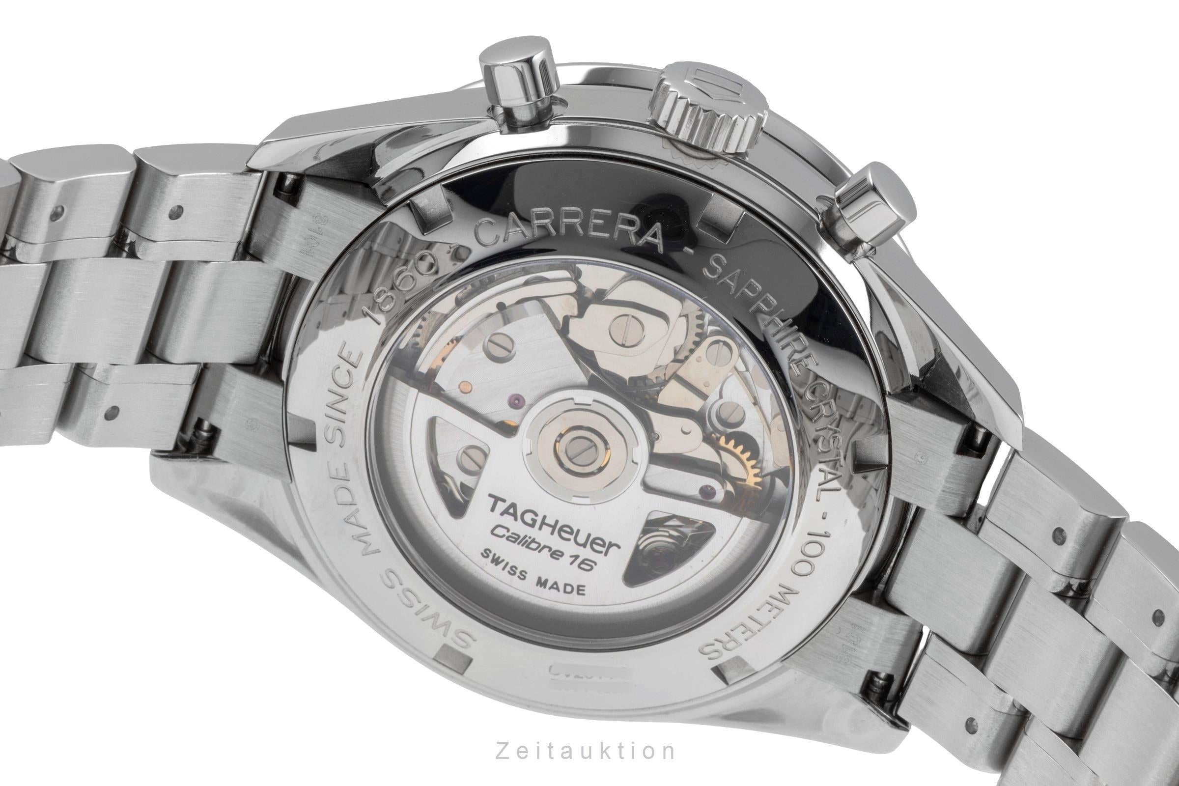 Tag Heuer Carrera chronograph steel automatic men's watch CV2014-2	 LP: 6500EUR  [2505455]
