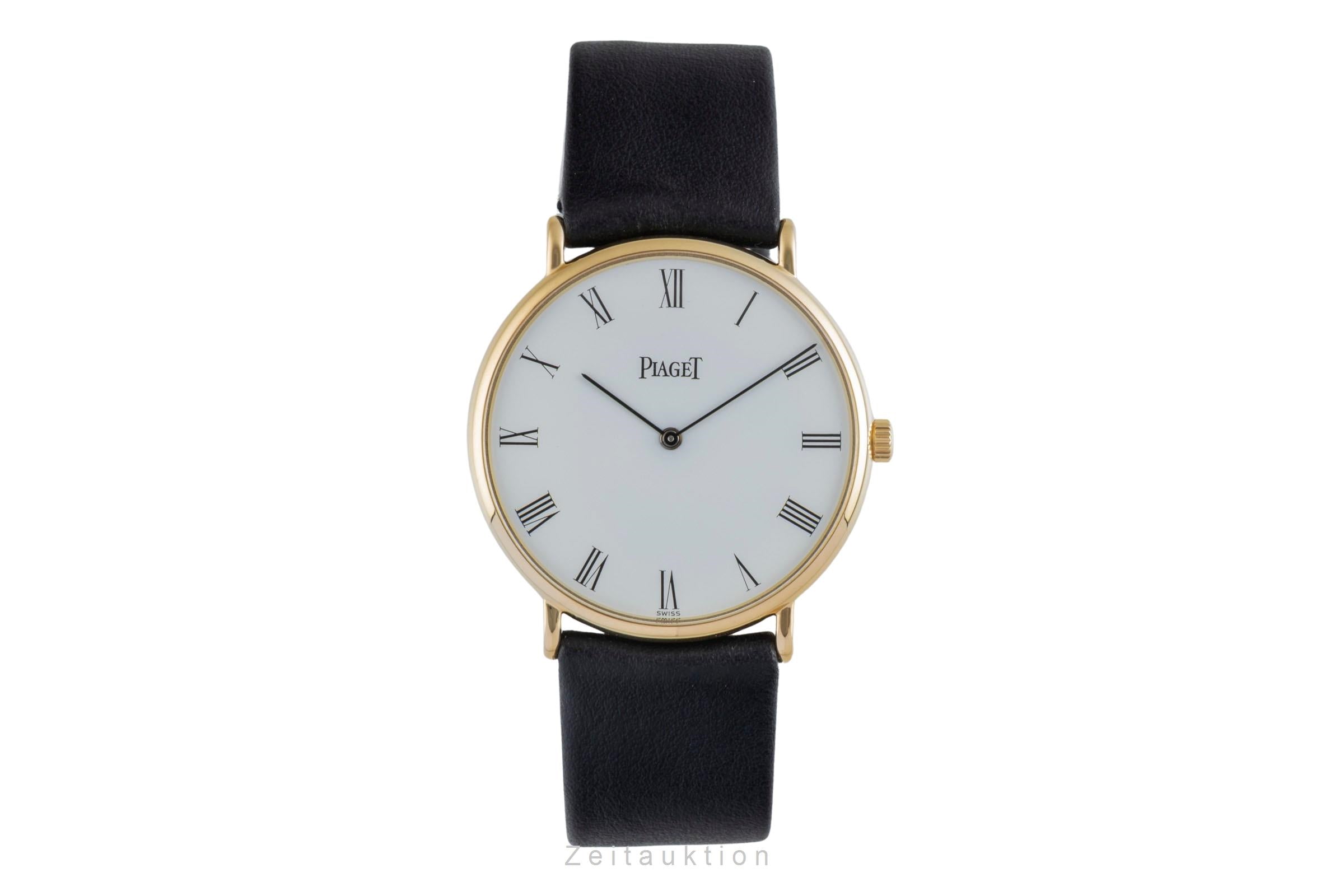 Piaget Altiplano oro de 18 quilates cuerda manual reloj para caballeros 9035N  [2505457]