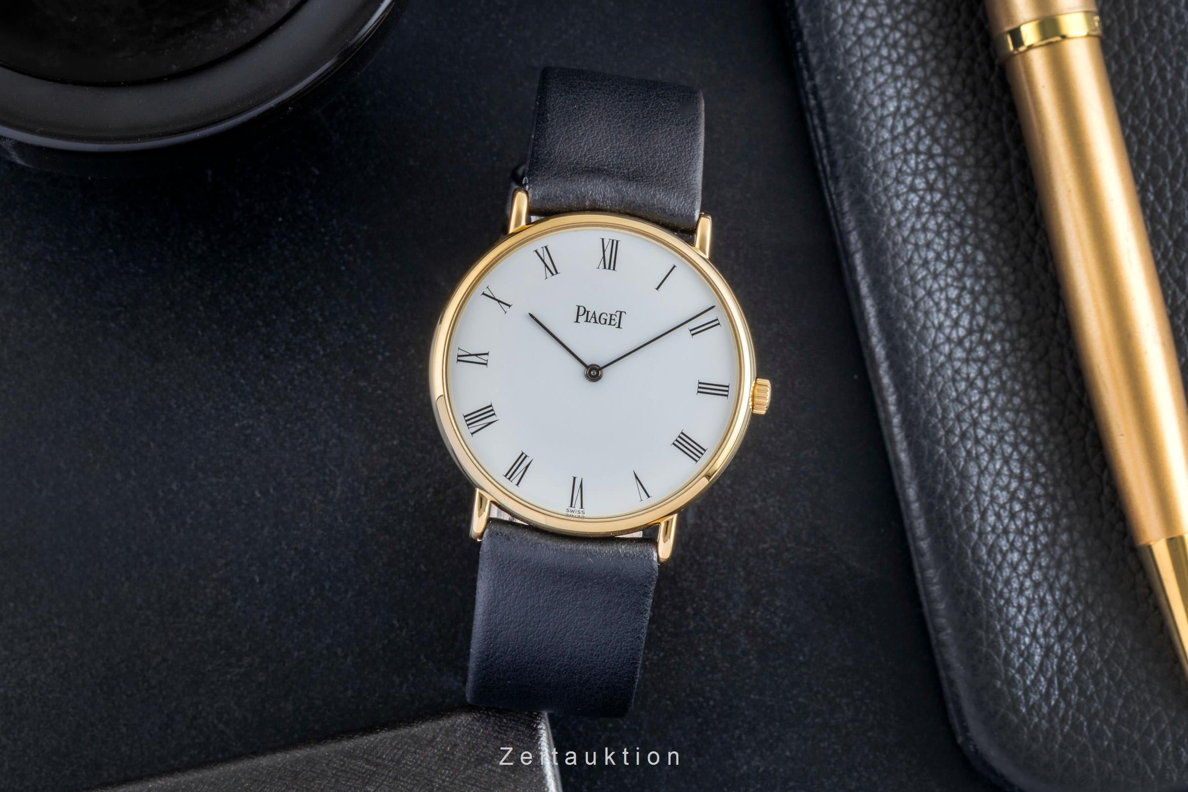 Piaget Altiplano oro de 18 quilates cuerda manual reloj para caballeros 9035N  [2505457]