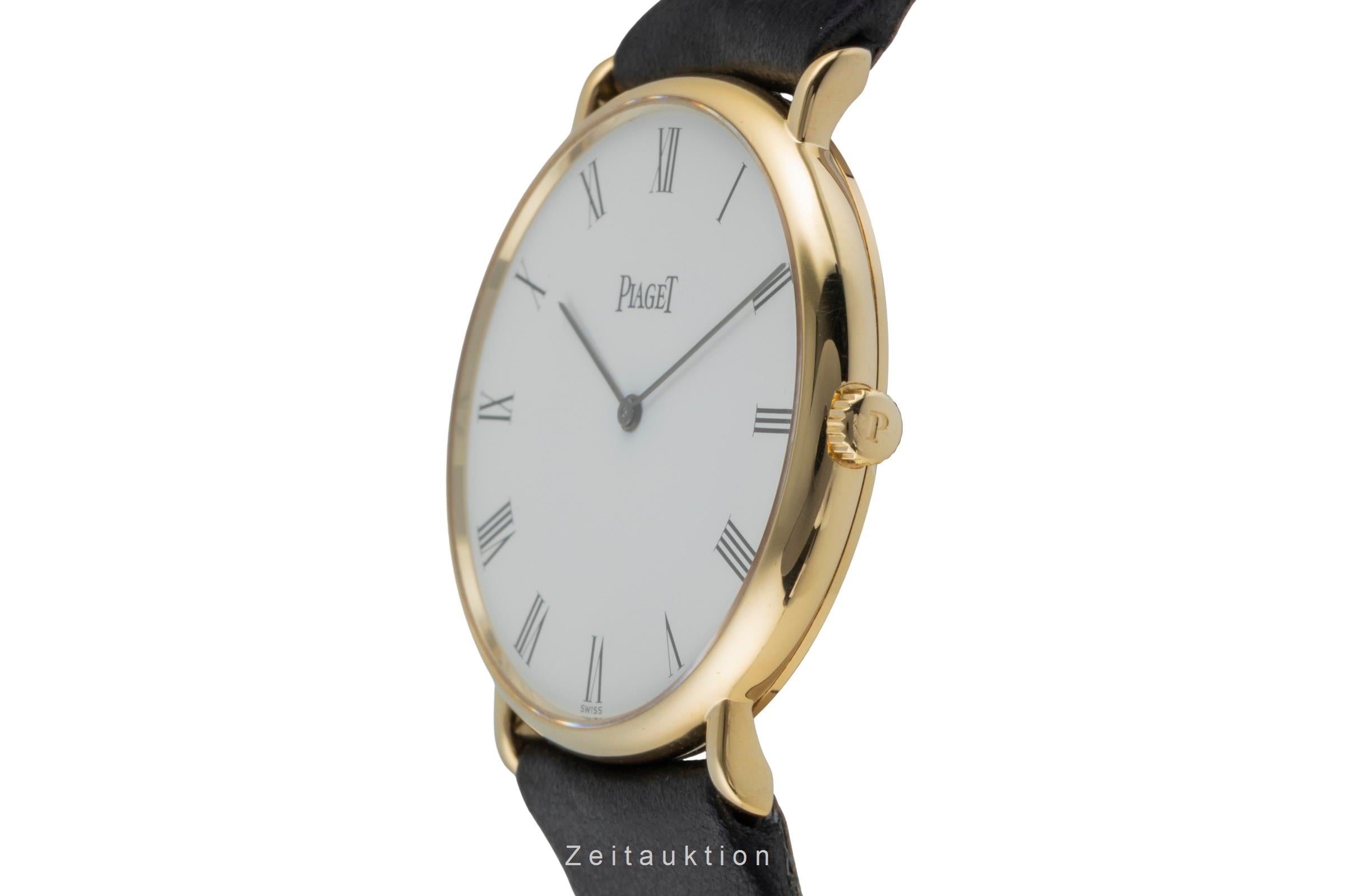Piaget Altiplano oro de 18 quilates cuerda manual reloj para caballeros 9035N  [2505457]