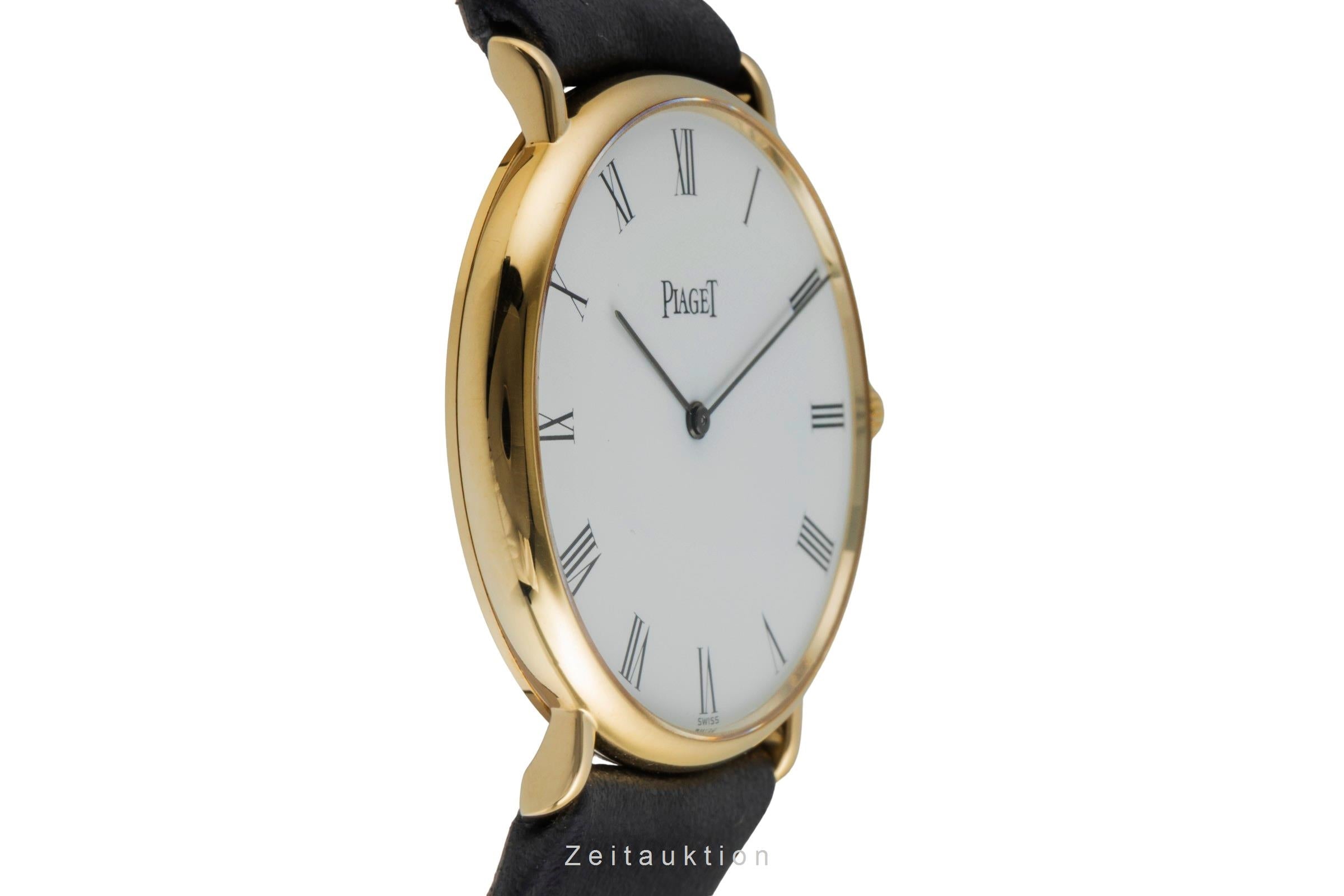 Piaget Altiplano oro de 18 quilates cuerda manual reloj para caballeros 9035N  [2505457]