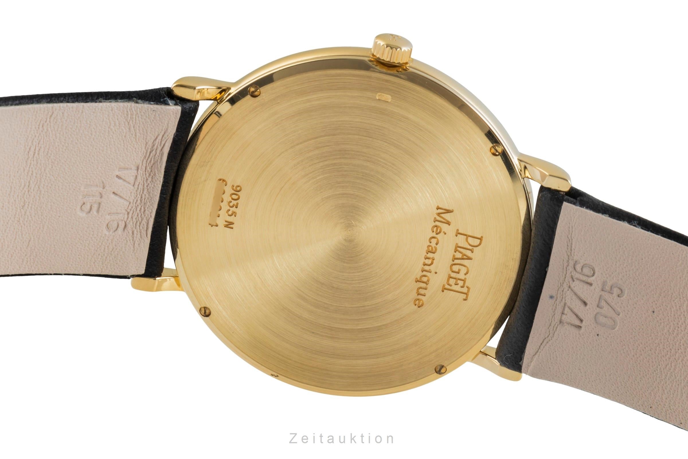 Piaget Altiplano oro de 18 quilates cuerda manual reloj para caballeros 9035N  [2505457]