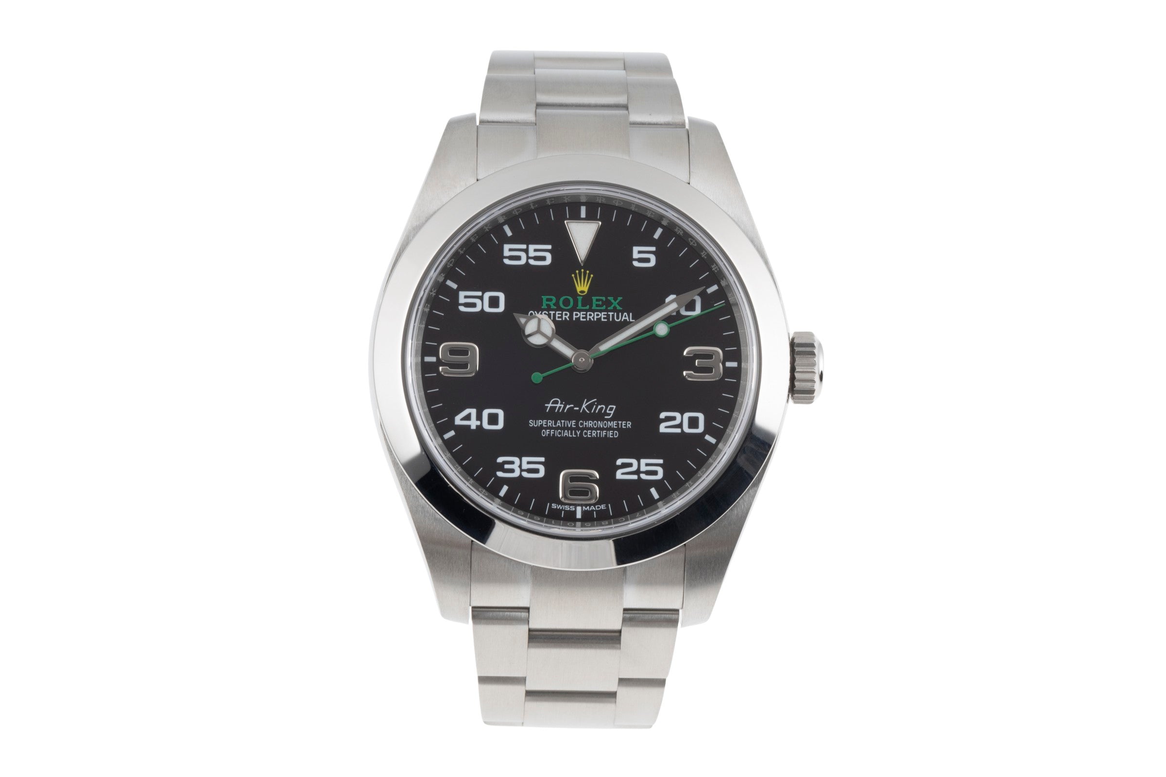 Rolex Air King steel automatic men's watch 116900  [2505458]