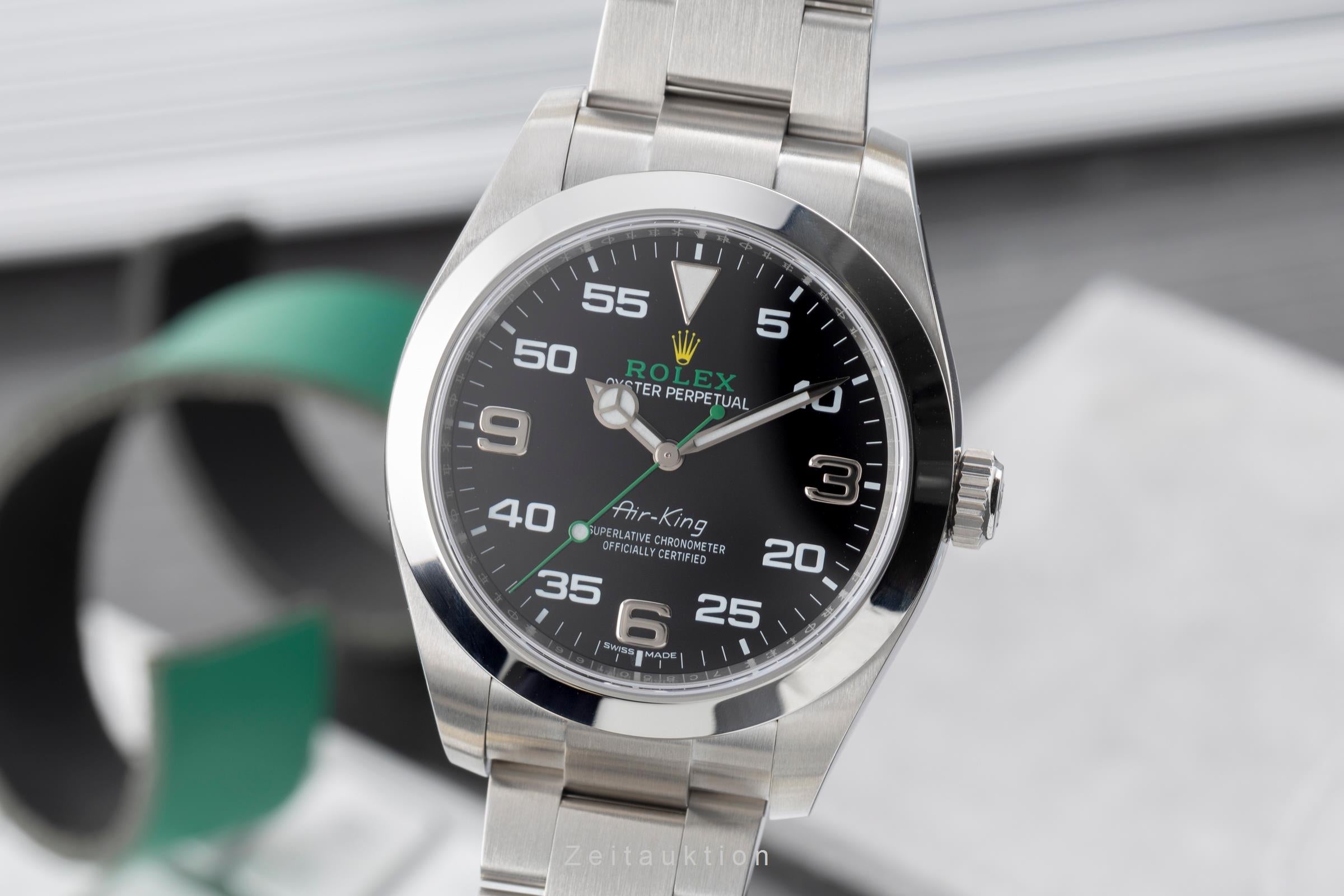 Rolex Air King steel automatic men's watch 116900  [2505458]