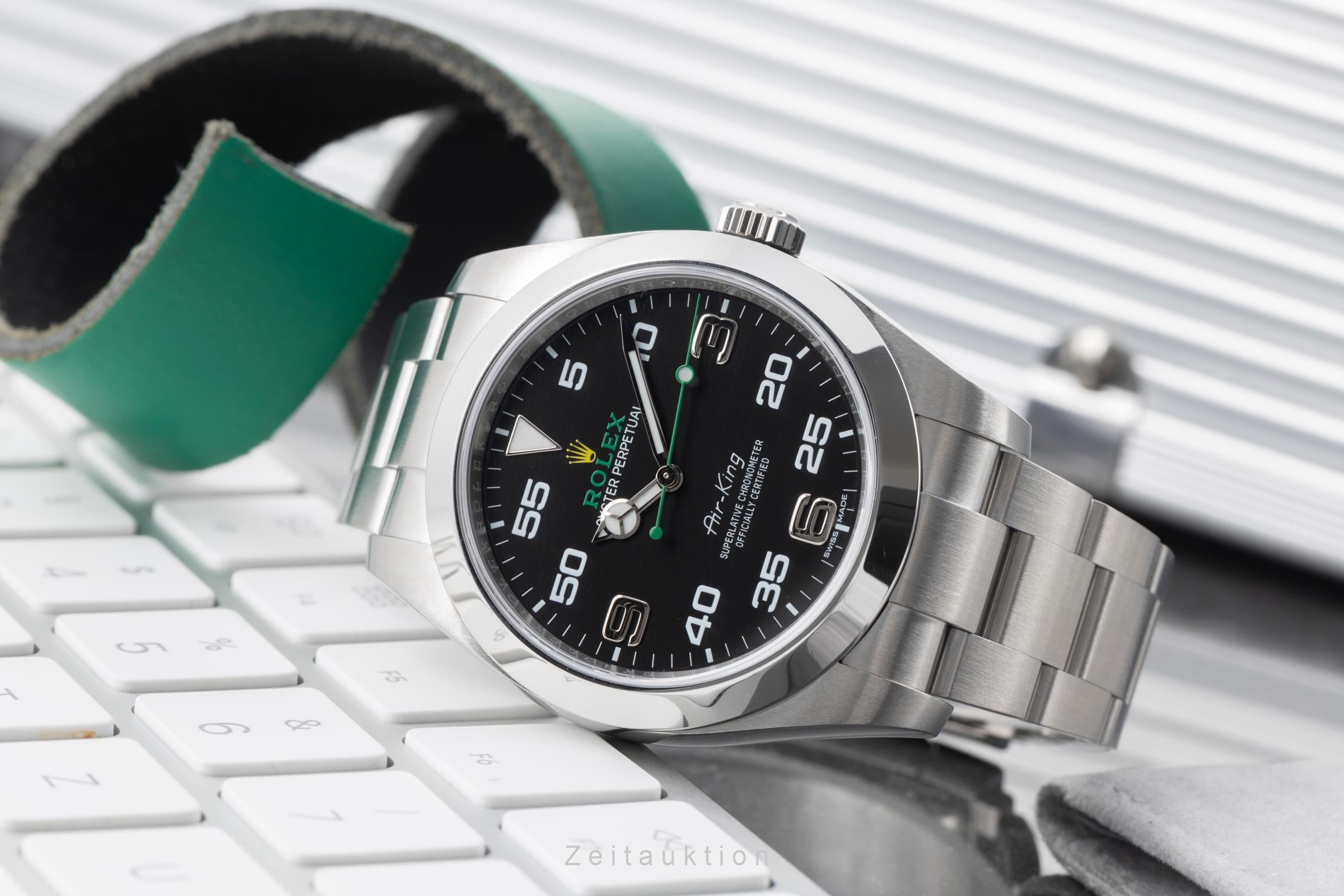 Rolex Air King steel automatic men's watch 116900  [2505458]