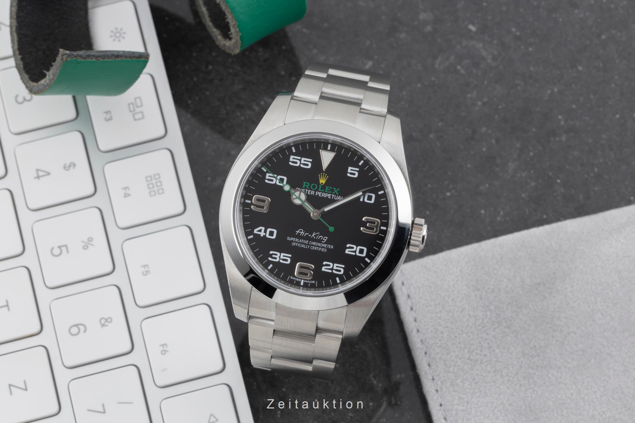 Rolex Air King steel automatic men's watch 116900  [2505458]