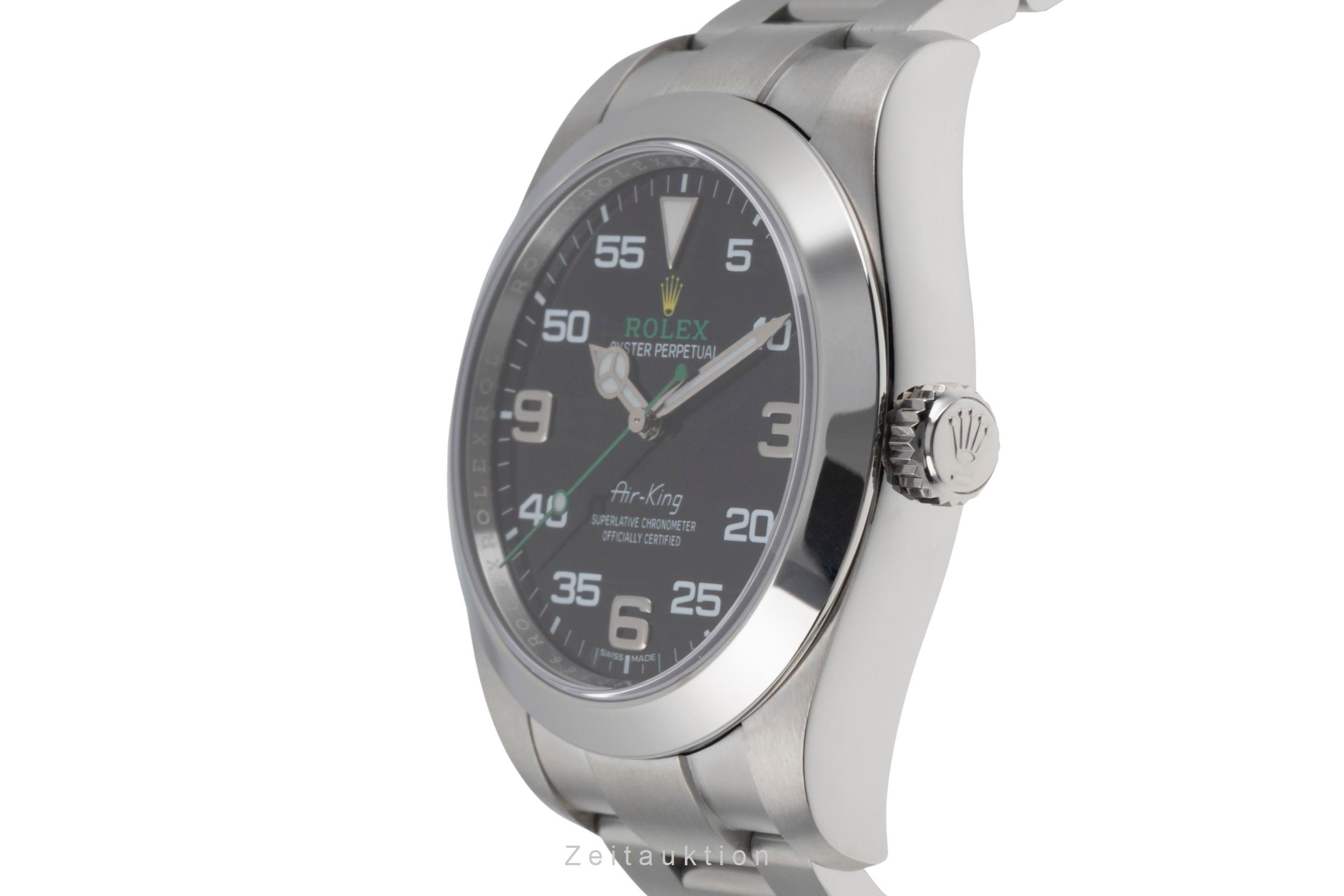 Rolex Air King steel automatic men's watch 116900  [2505458]