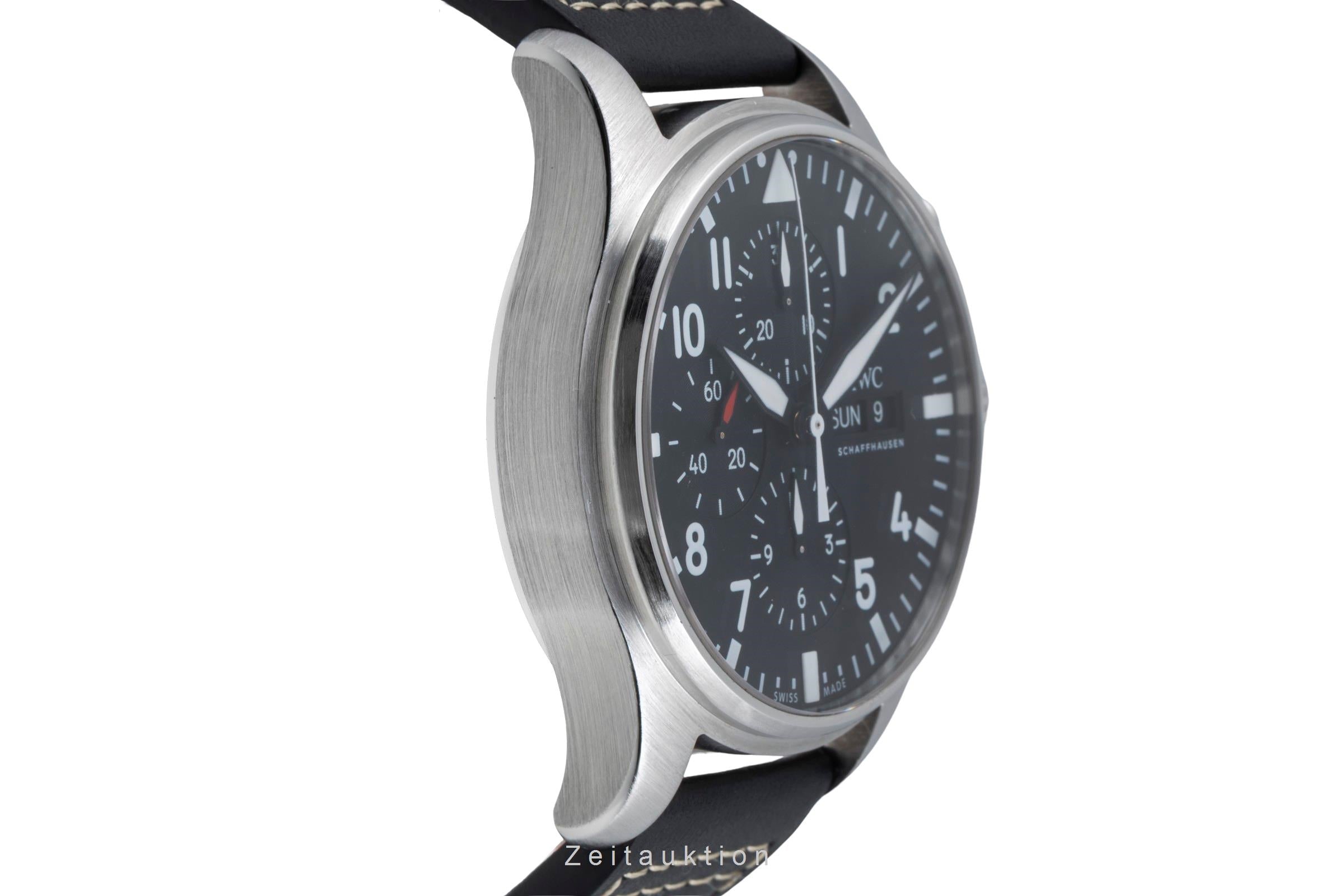 IWC Fliegerchronograph chronograph steel automatic men's watch IW377709 LP: 7300EUR  [2505461]