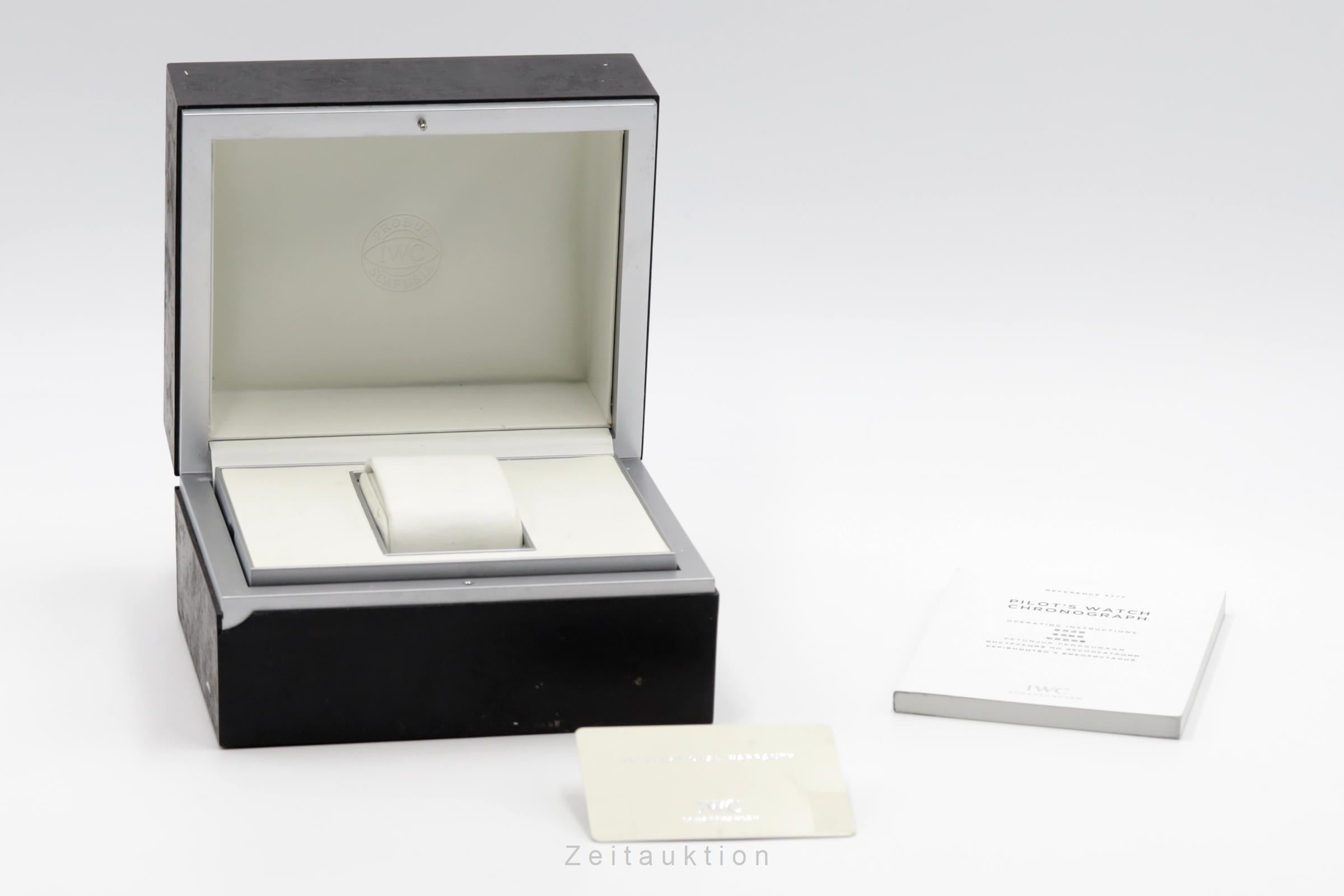 IWC Fliegerchronograph chronograph steel automatic men's watch IW377709 LP: 7300EUR  [2505461]