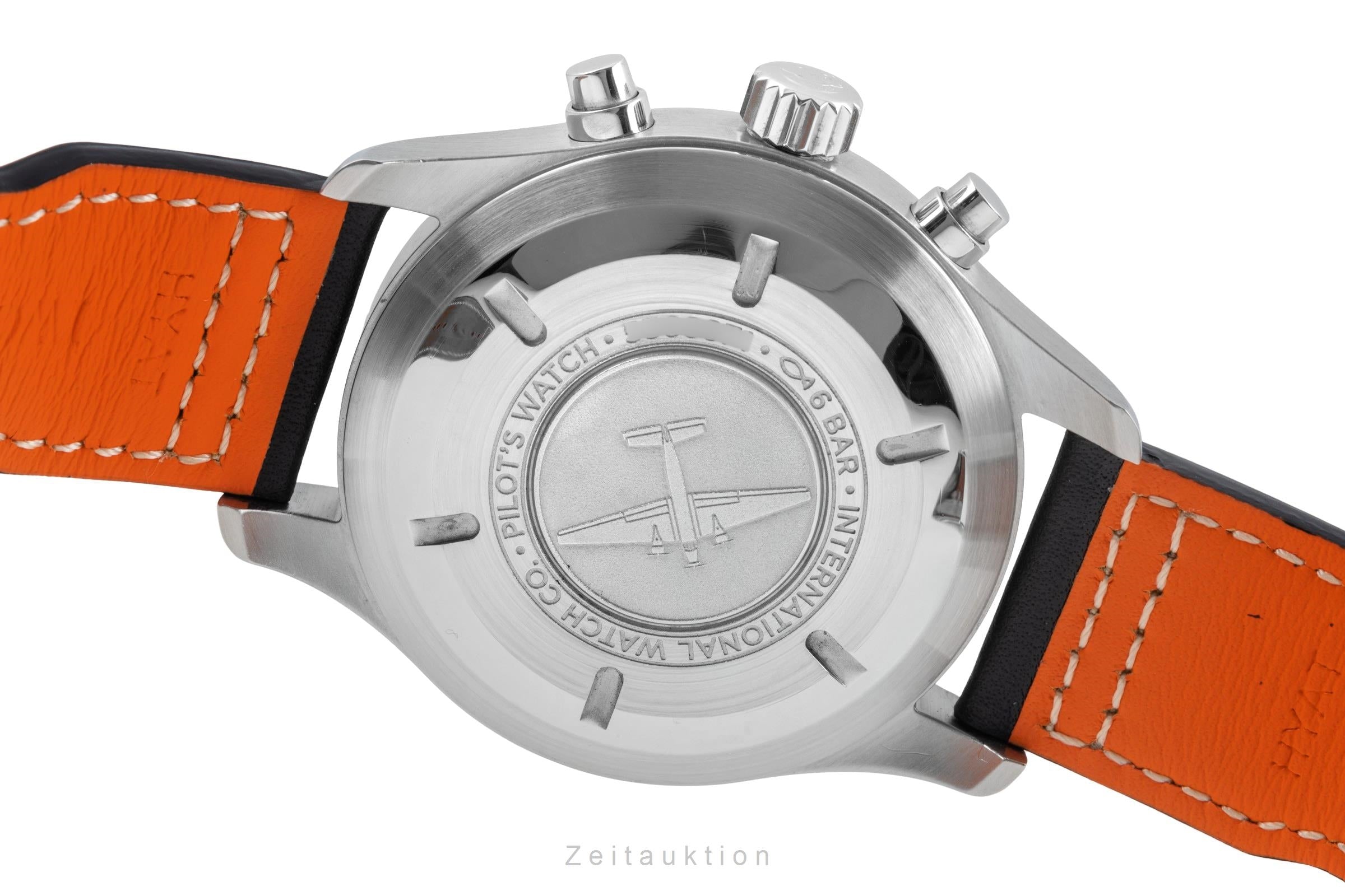 IWC Fliegerchronograph chronograph steel automatic men's watch IW377709 LP: 7300EUR  [2505461]