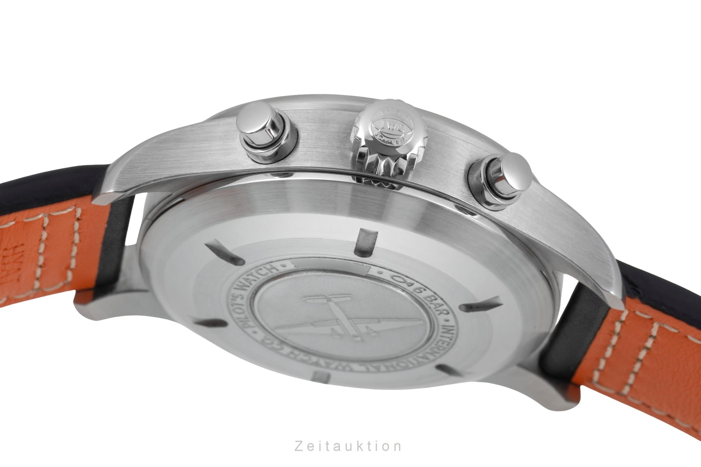 IWC Fliegerchronograph chronograph steel automatic men's watch IW377709 LP: 7300EUR  [2505461]