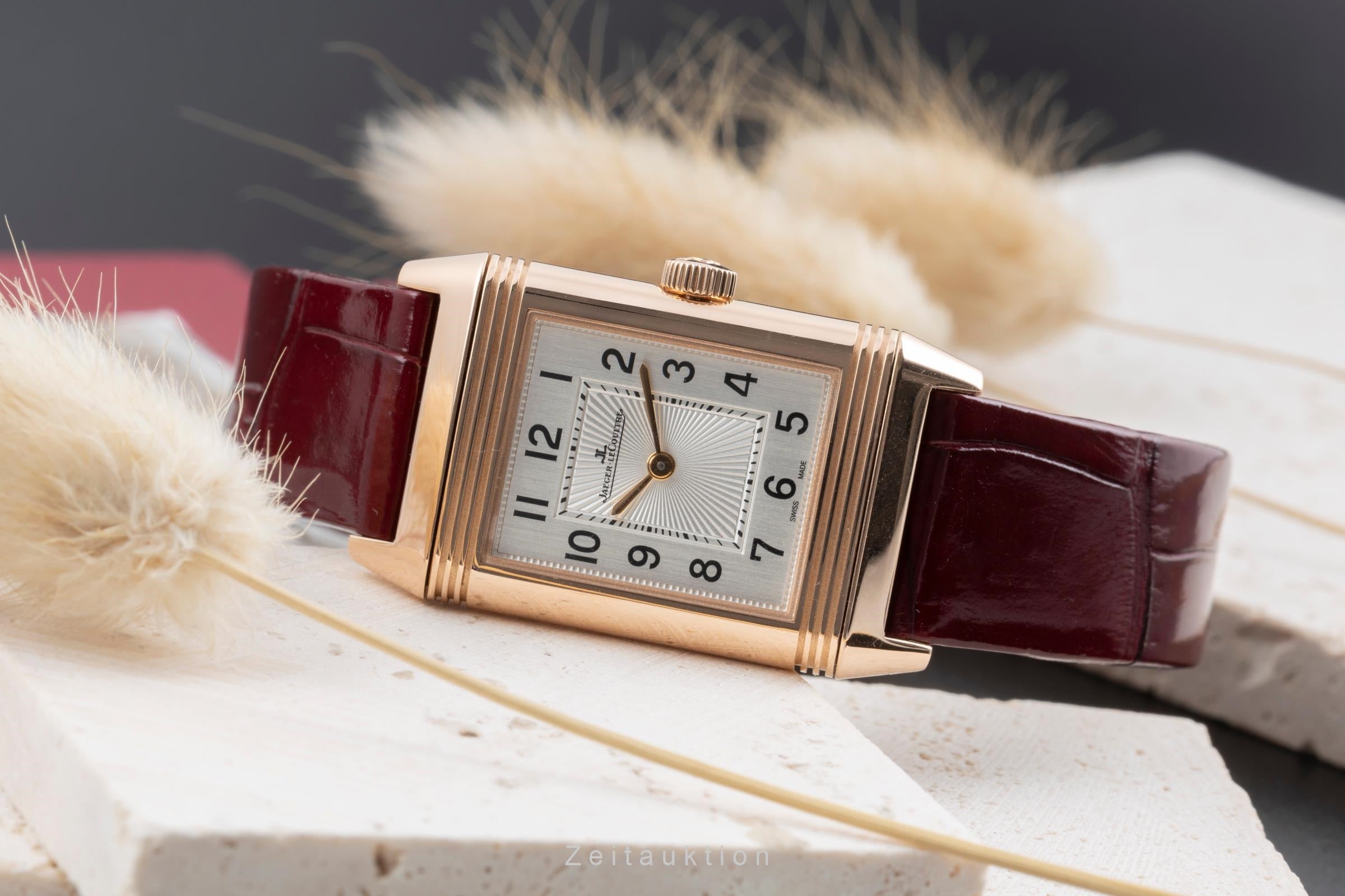 Jaeger LeCoultre Reverso 18 ct red gold manual winding women's watch Q2602540, 221.2.86 LP: 17400EUR  [2505462]
