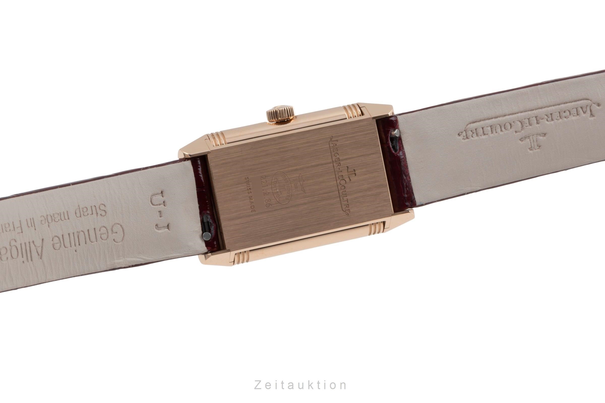 Jaeger LeCoultre Reverso 18 ct red gold manual winding women's watch Q2602540, 221.2.86 LP: 17400EUR  [2505462]