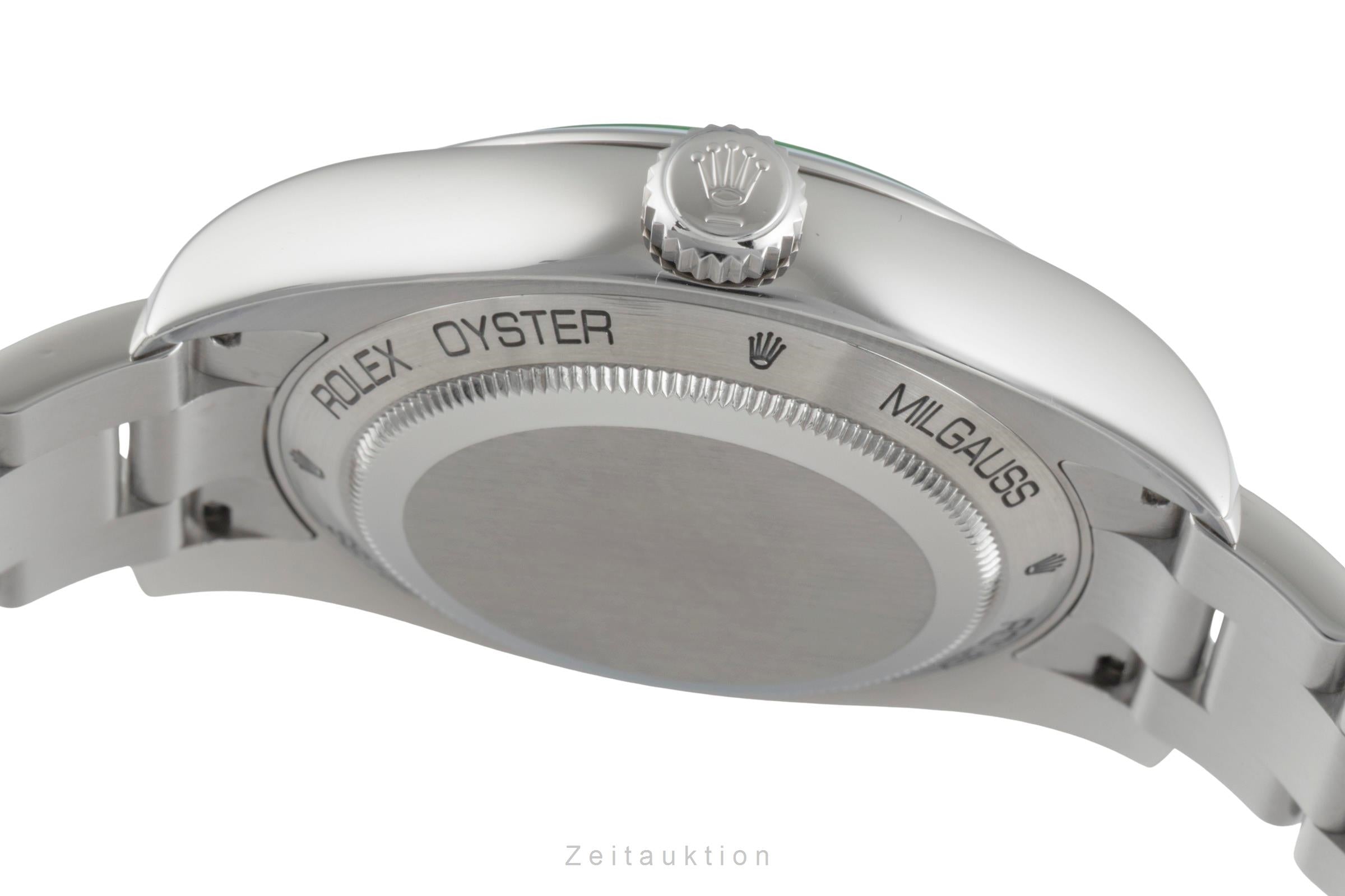 Rolex Milgauss acero automático reloj para caballeros 116400GV  [2505463]