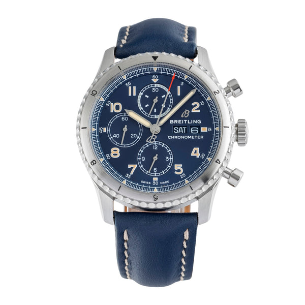 Breitling Aviator 8 Chronograph Stahl Automatik Herrenuhr Ref. A13316 B&P [2505465]