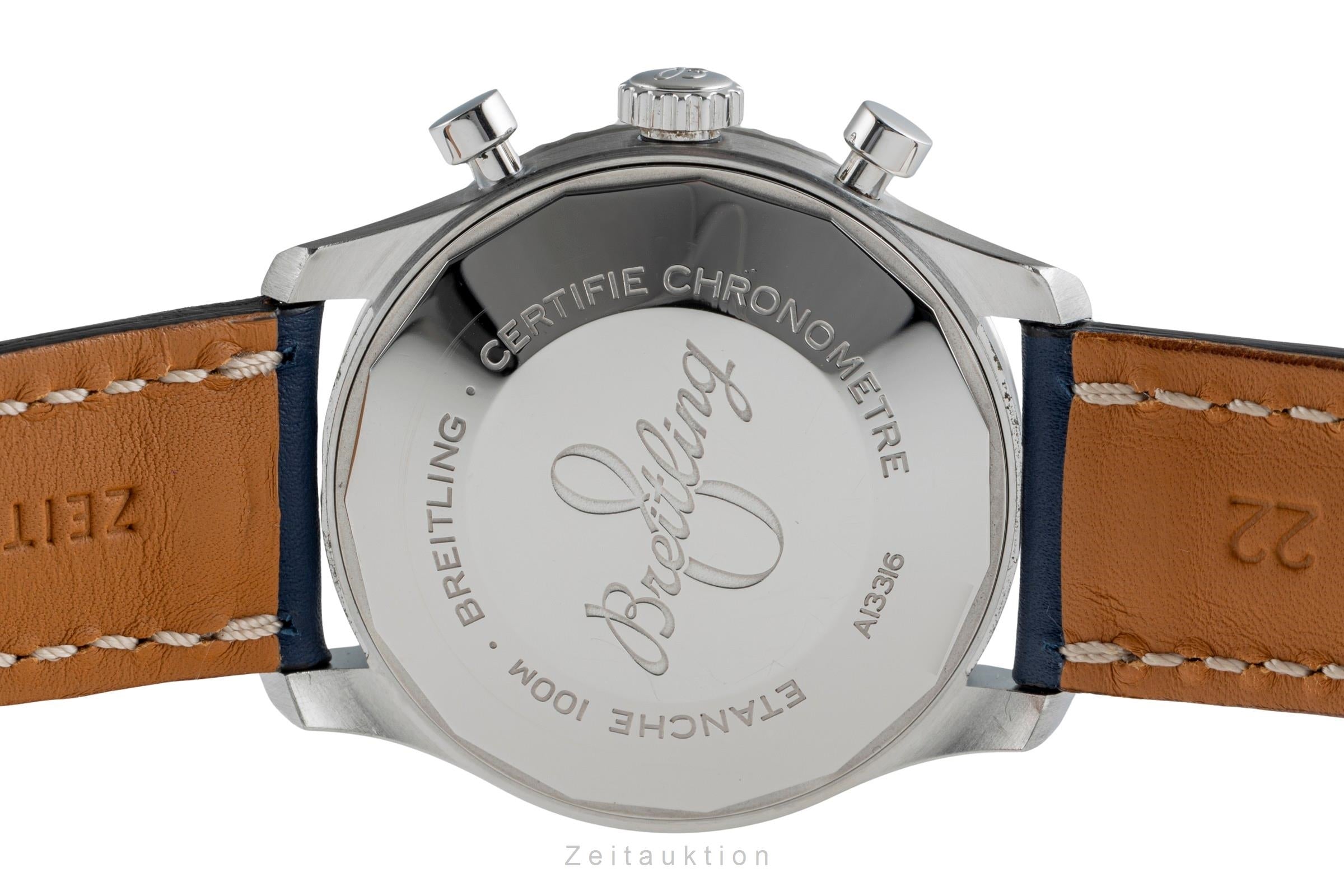 Breitling Aviator 8 Chronograph Stahl Automatik Herrenuhr Ref. A13316 B&P [2505465]
