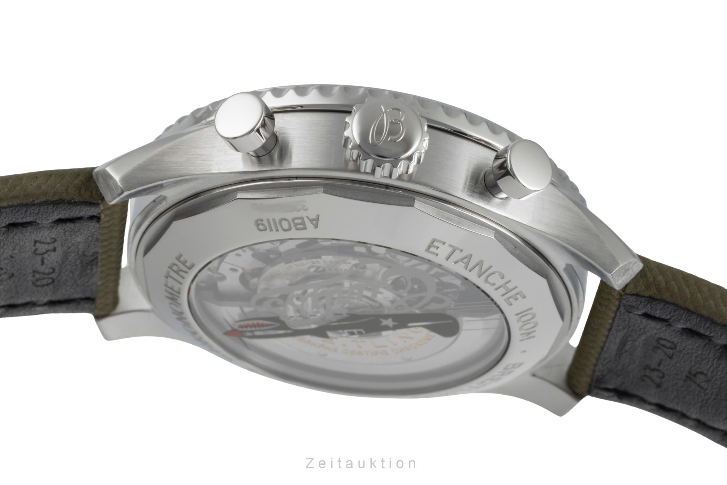 Breitling Aviator 8 chronographe acier automatique montre pour hommes AB0119 LP: 10650EUR  [2505466]