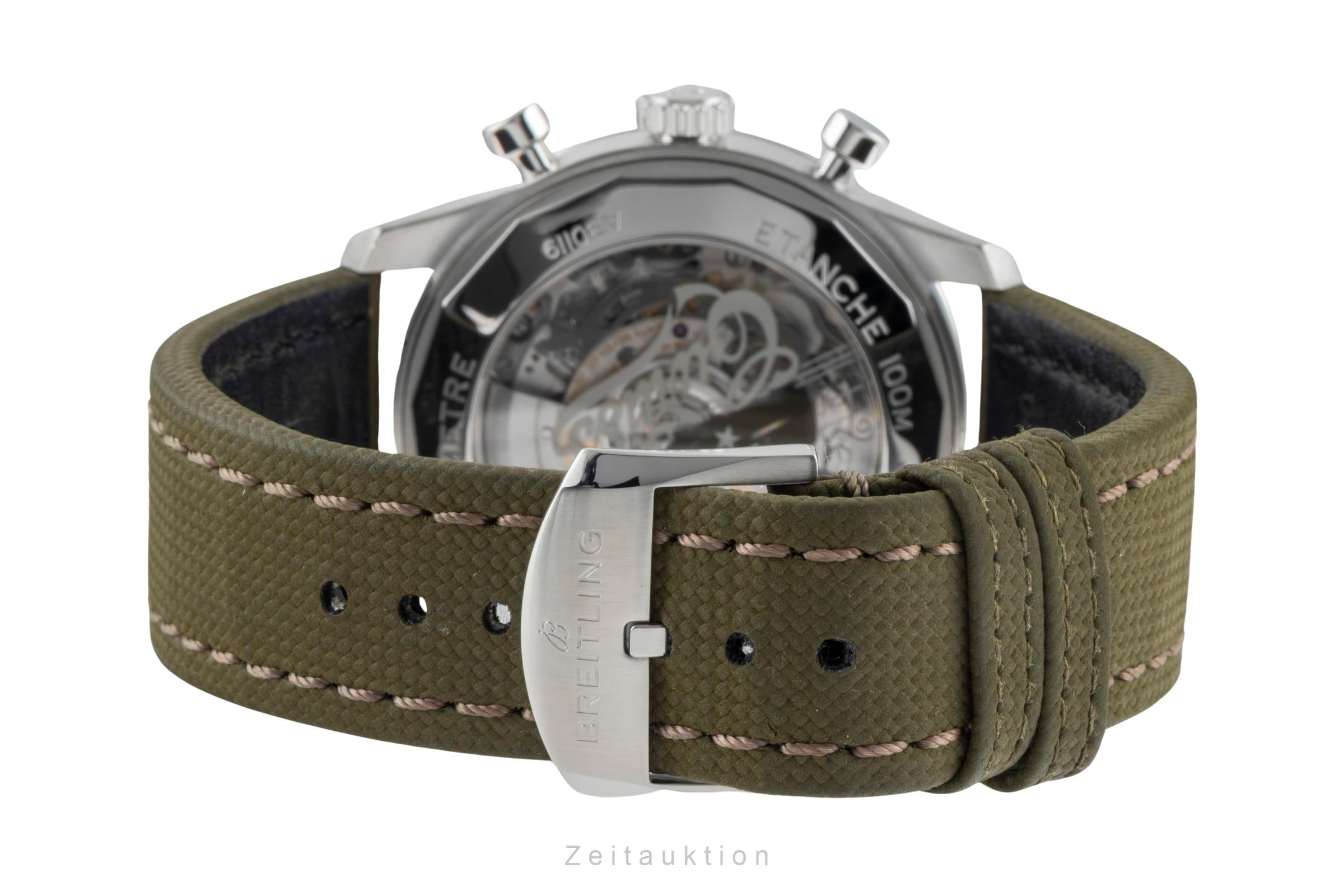 Breitling Aviator 8 chronographe acier automatique montre pour hommes AB0119 LP: 10650EUR  [2505466]