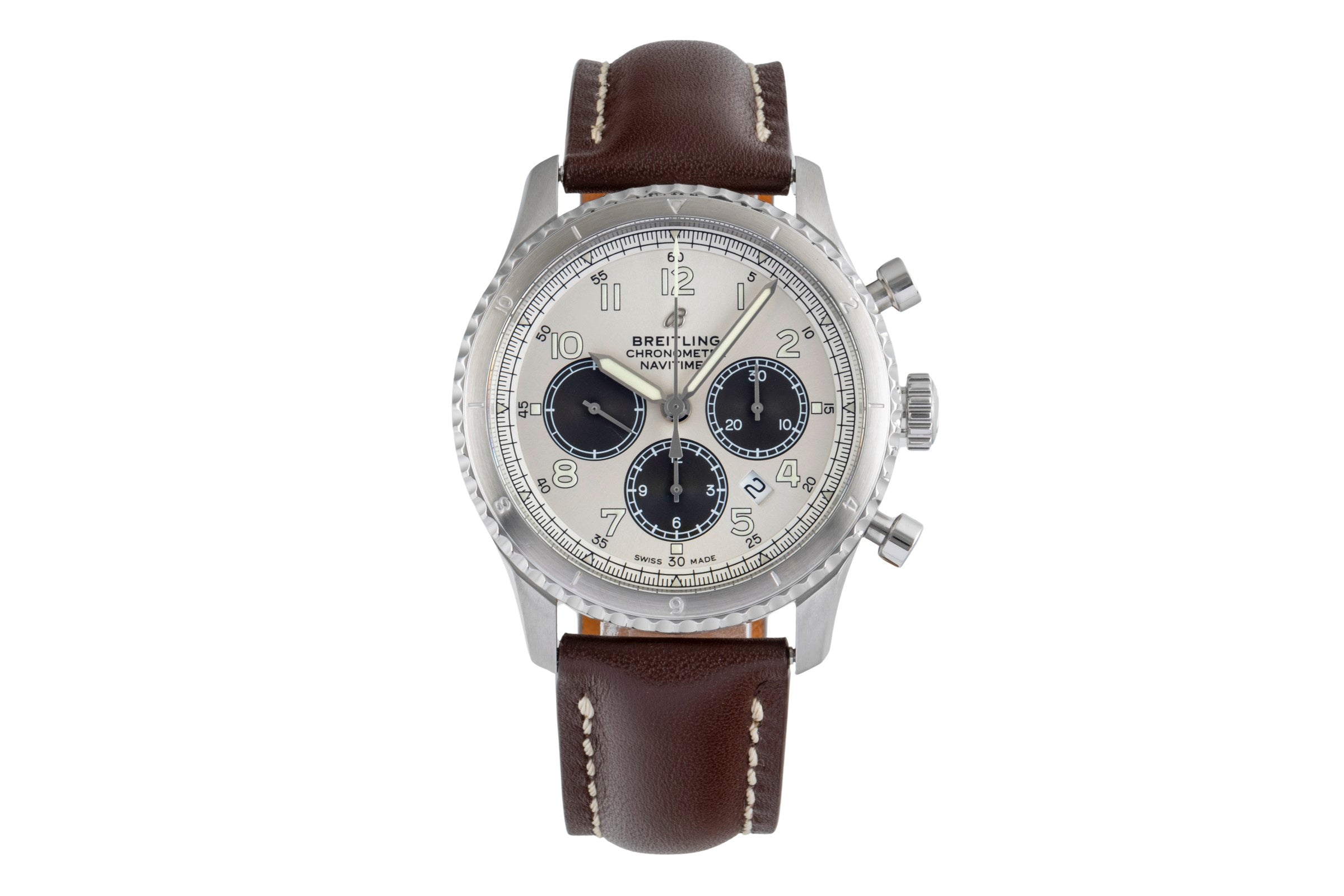 Breitling Navitimer chronograph steel automatic Kal. B01 Ref