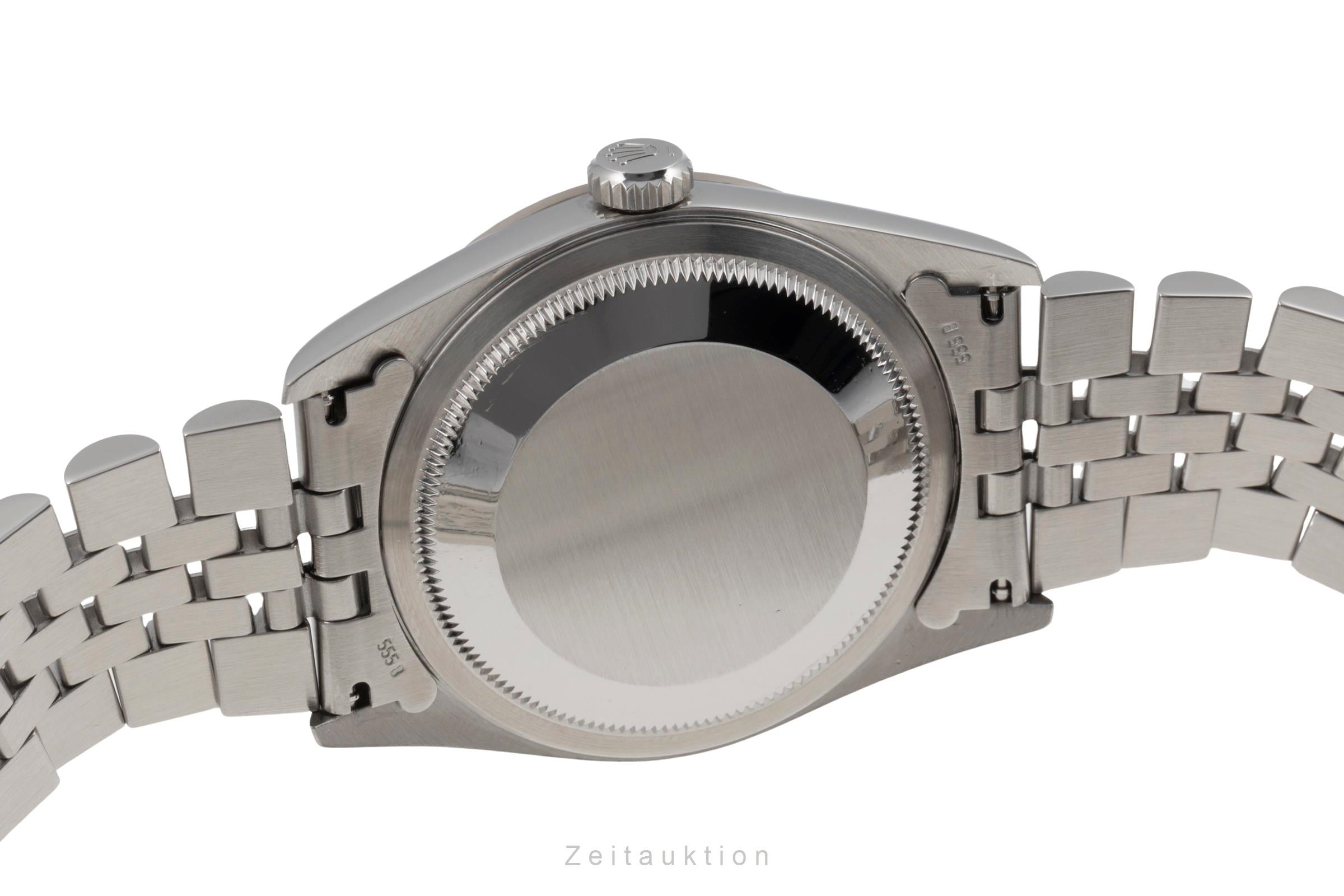 Rolex Datejust acier / or blanc automatique montre pour hommes 16234  [2505469]