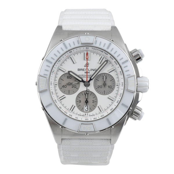 Breitling Chronomat 44 chronograph steel automatic men's watch AB0136  [2505471]
