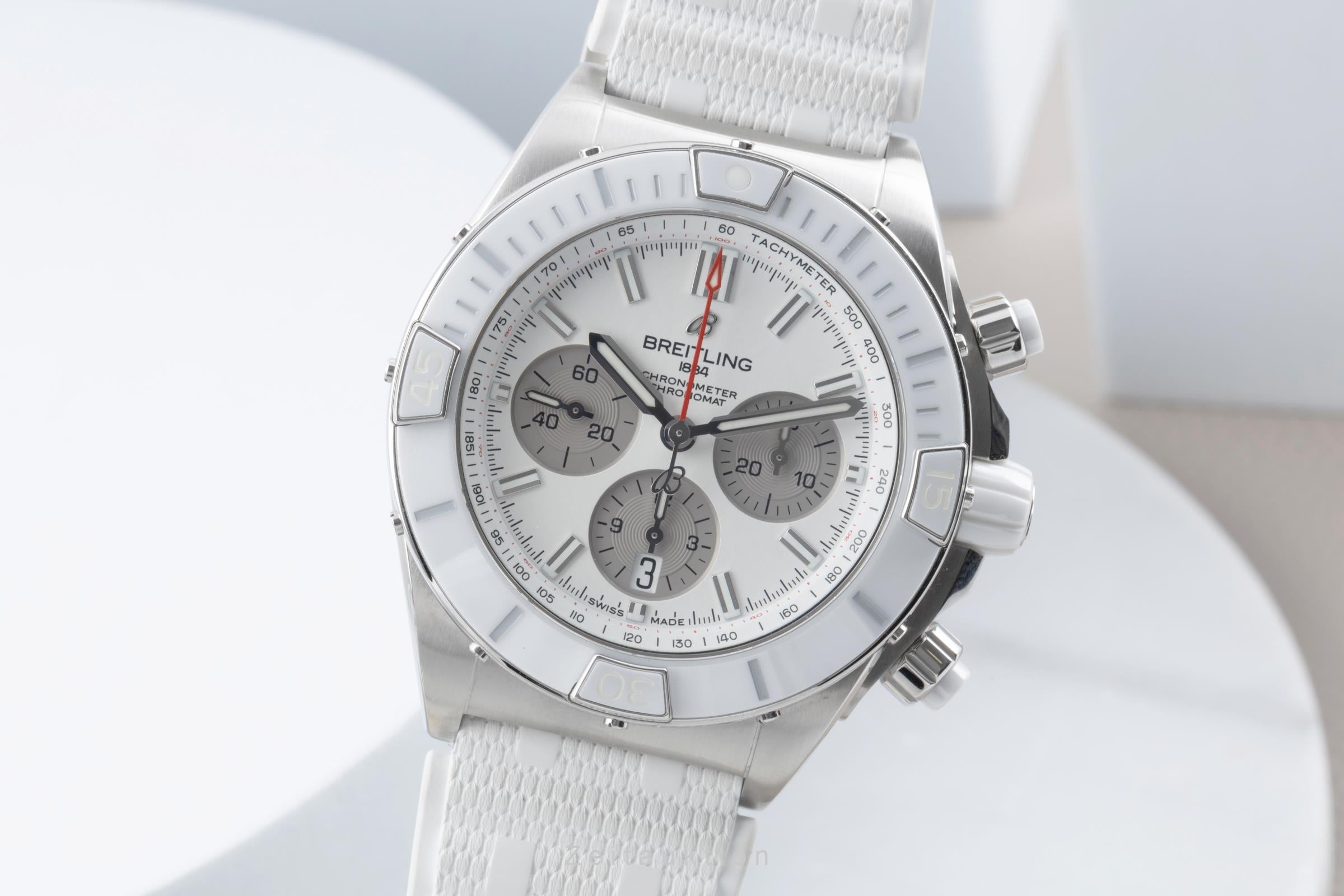 Breitling Chronomat 44 chronograph steel automatic men's watch AB0136  [2505471]