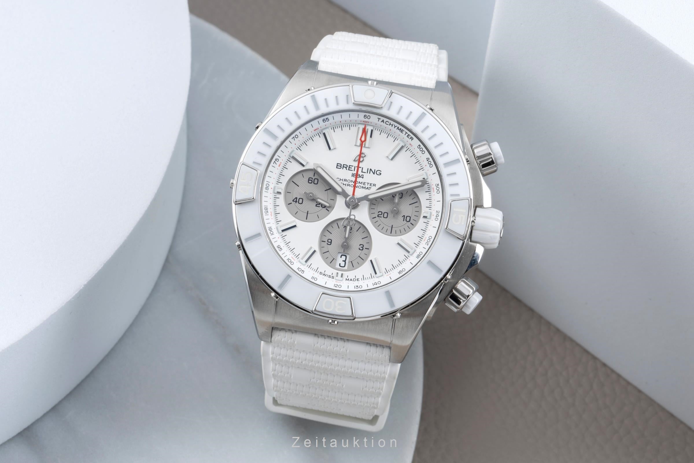 Breitling Chronomat 44 chronograph steel automatic men's watch AB0136  [2505471]