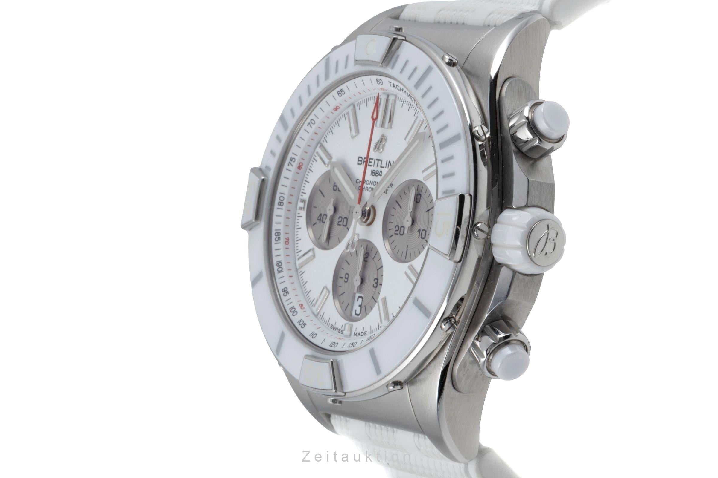 Breitling Chronomat 44 chronograph steel automatic men's watch AB0136  [2505471]